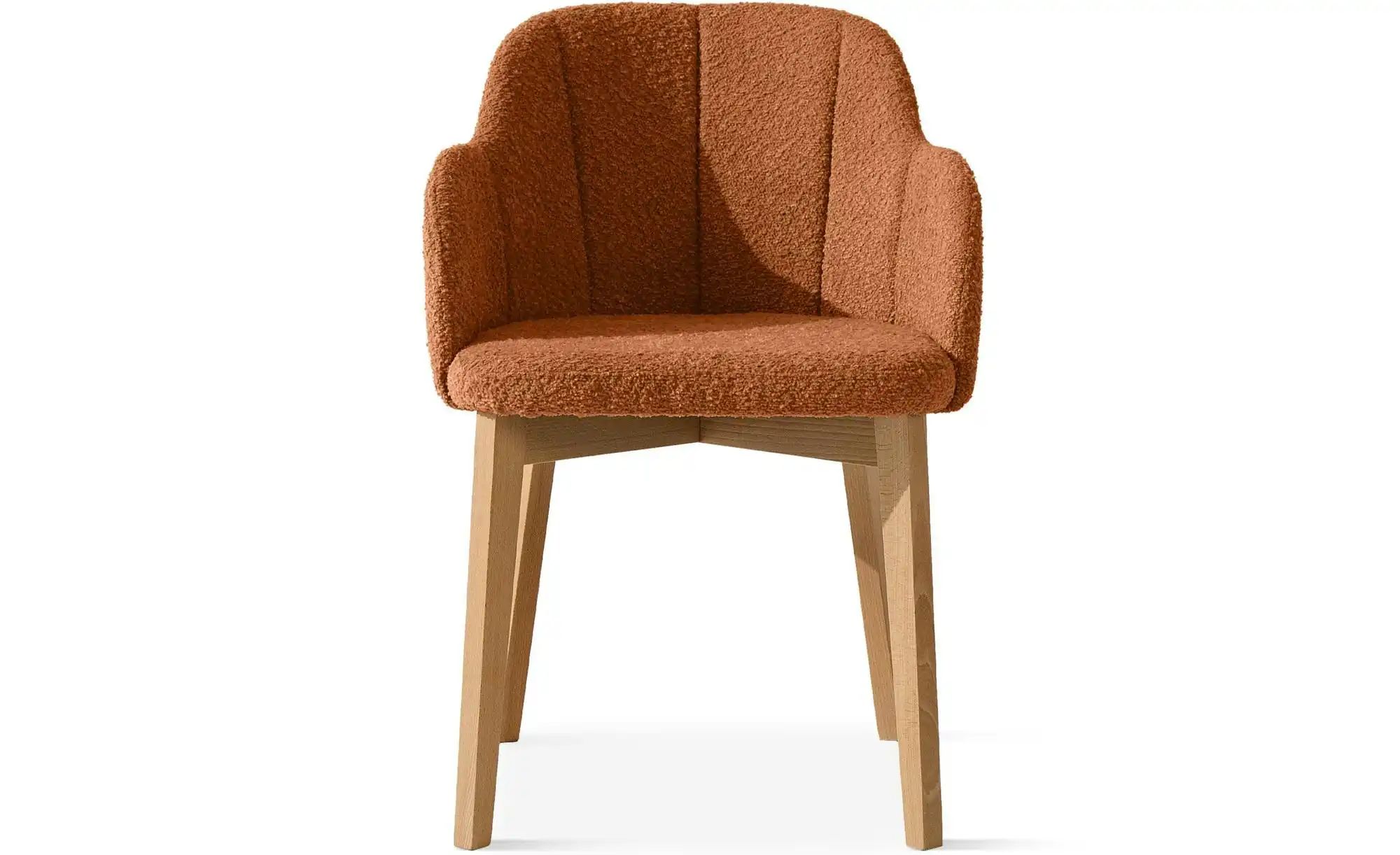 KONSIMO Polsterstuhl   ¦ orange ¦ Maße (cm): B: 54,5 H: 80 Stühle > Polster günstig online kaufen