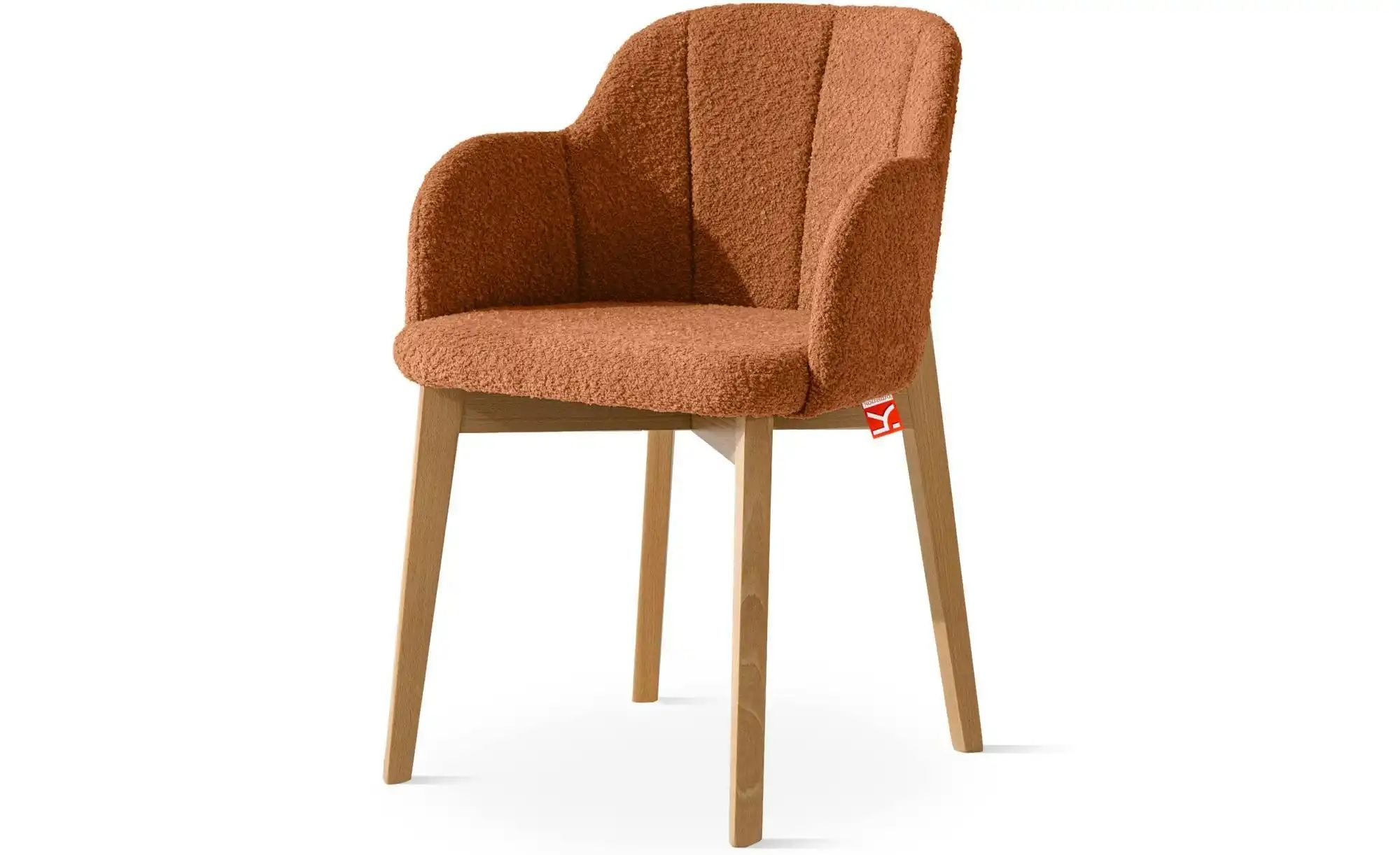 KONSIMO Polsterstuhl   ¦ orange ¦ Maße (cm): B: 54,5 H: 80 Stühle > Polster günstig online kaufen