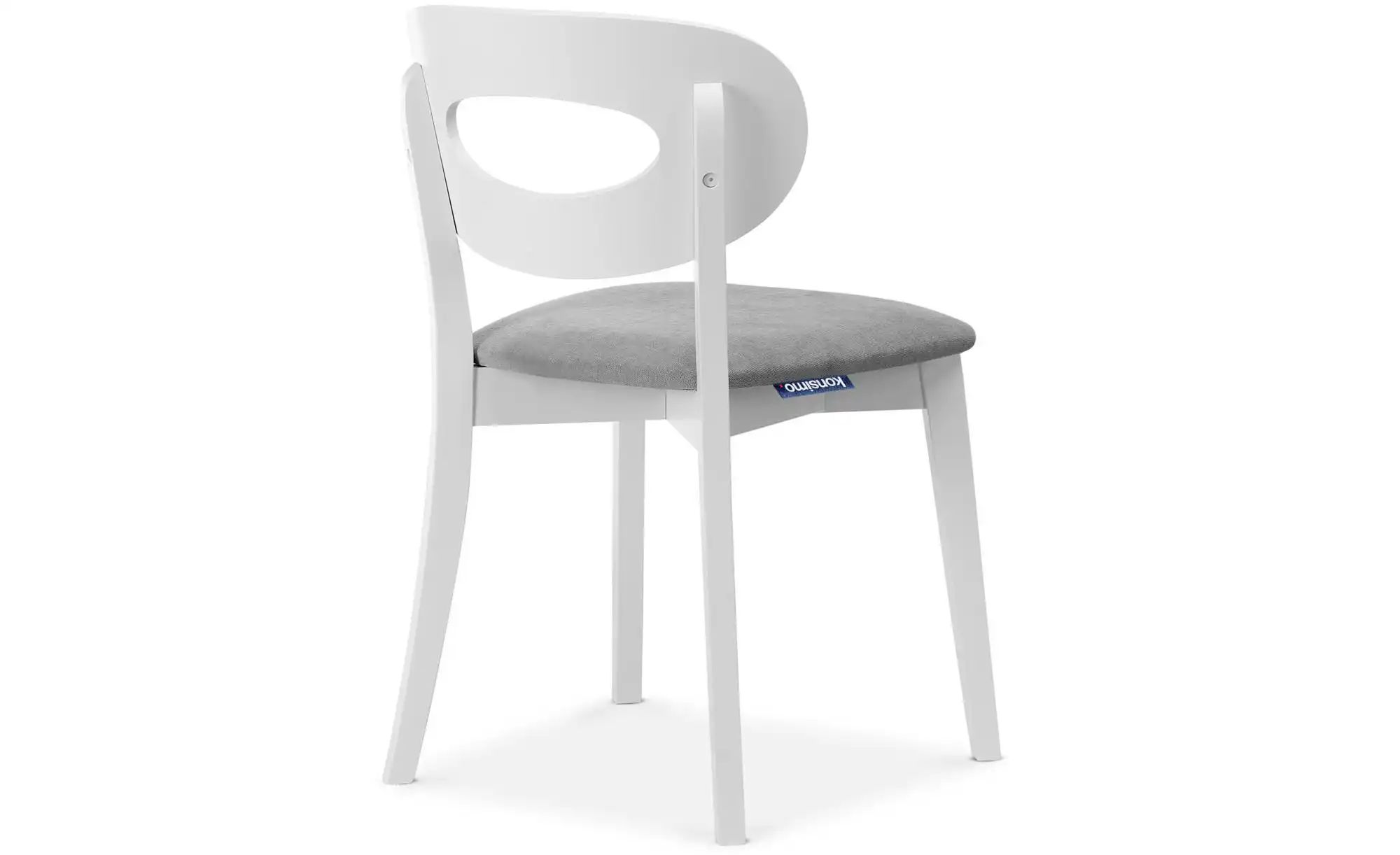 KONSIMO Polsterstuhl 2er-Set   ¦ grau ¦ Maße (cm): B: 47 H: 80 Stühle > Pol günstig online kaufen