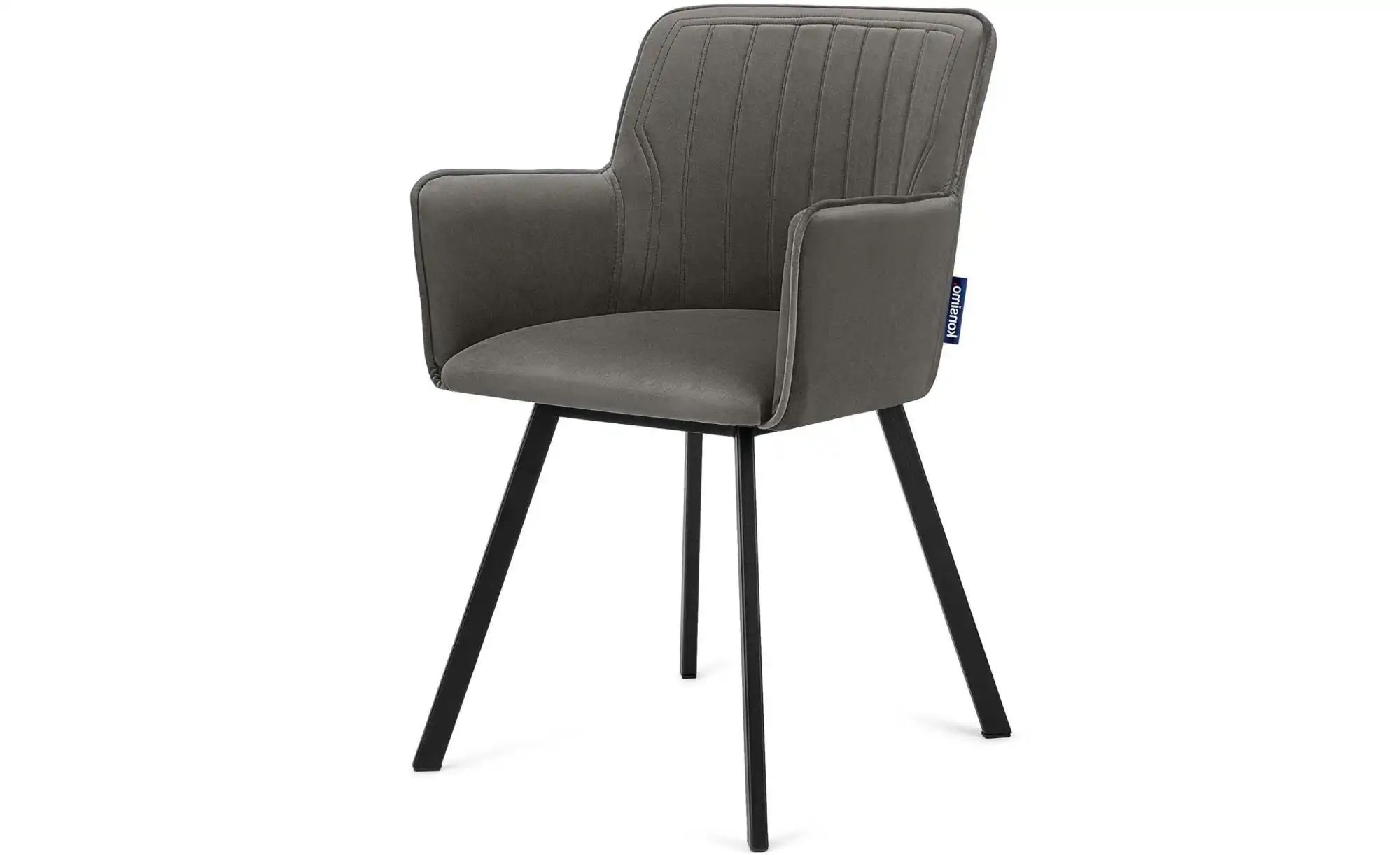 KONSIMO Polsterstuhl   ¦ grau ¦ Maße (cm): B: 56 H: 84 Stühle > Polsterstüh günstig online kaufen