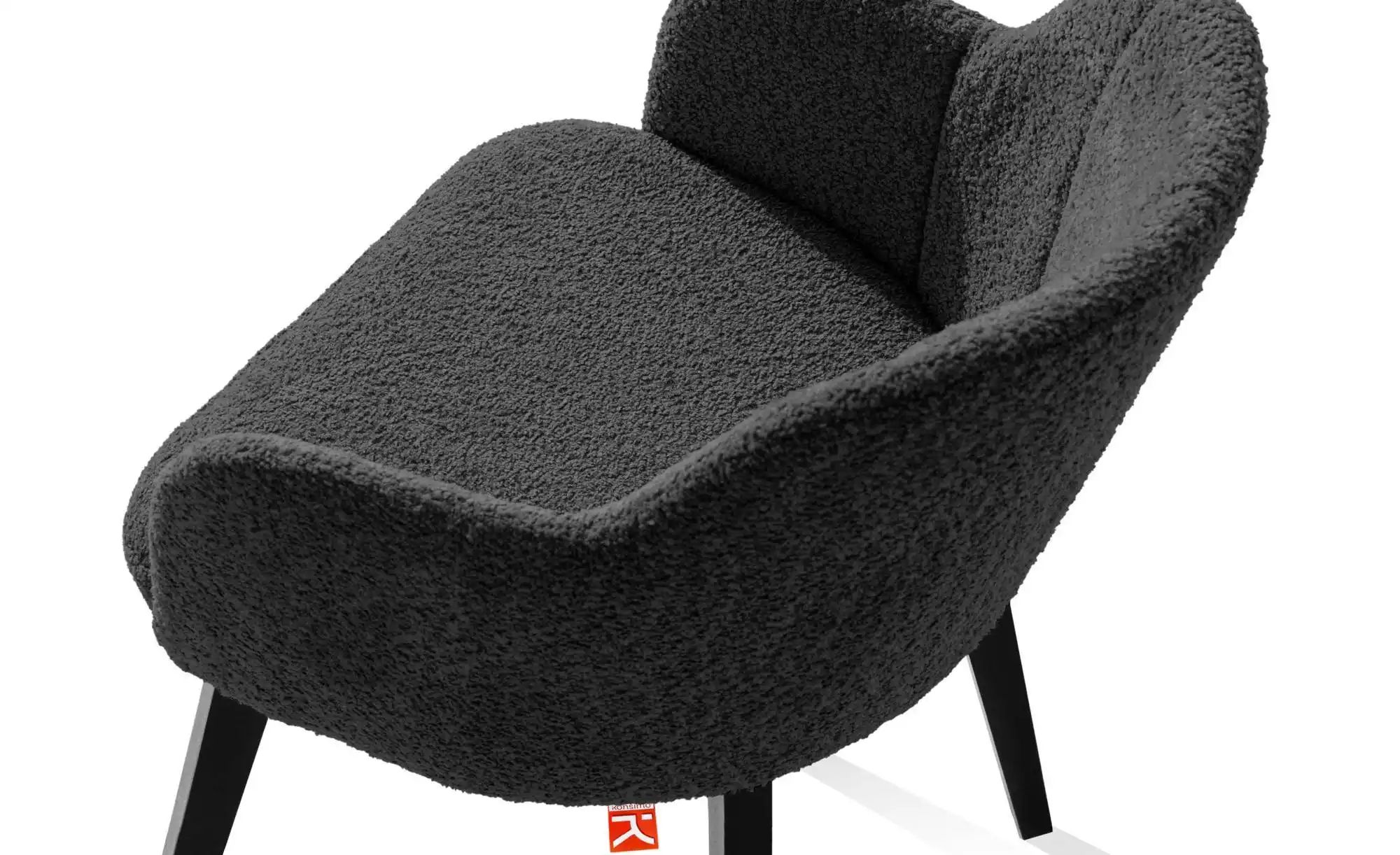 KONSIMO Polsterstuhl   ¦ schwarz ¦ Maße (cm): B: 54,5 H: 80 Stühle > Polste günstig online kaufen