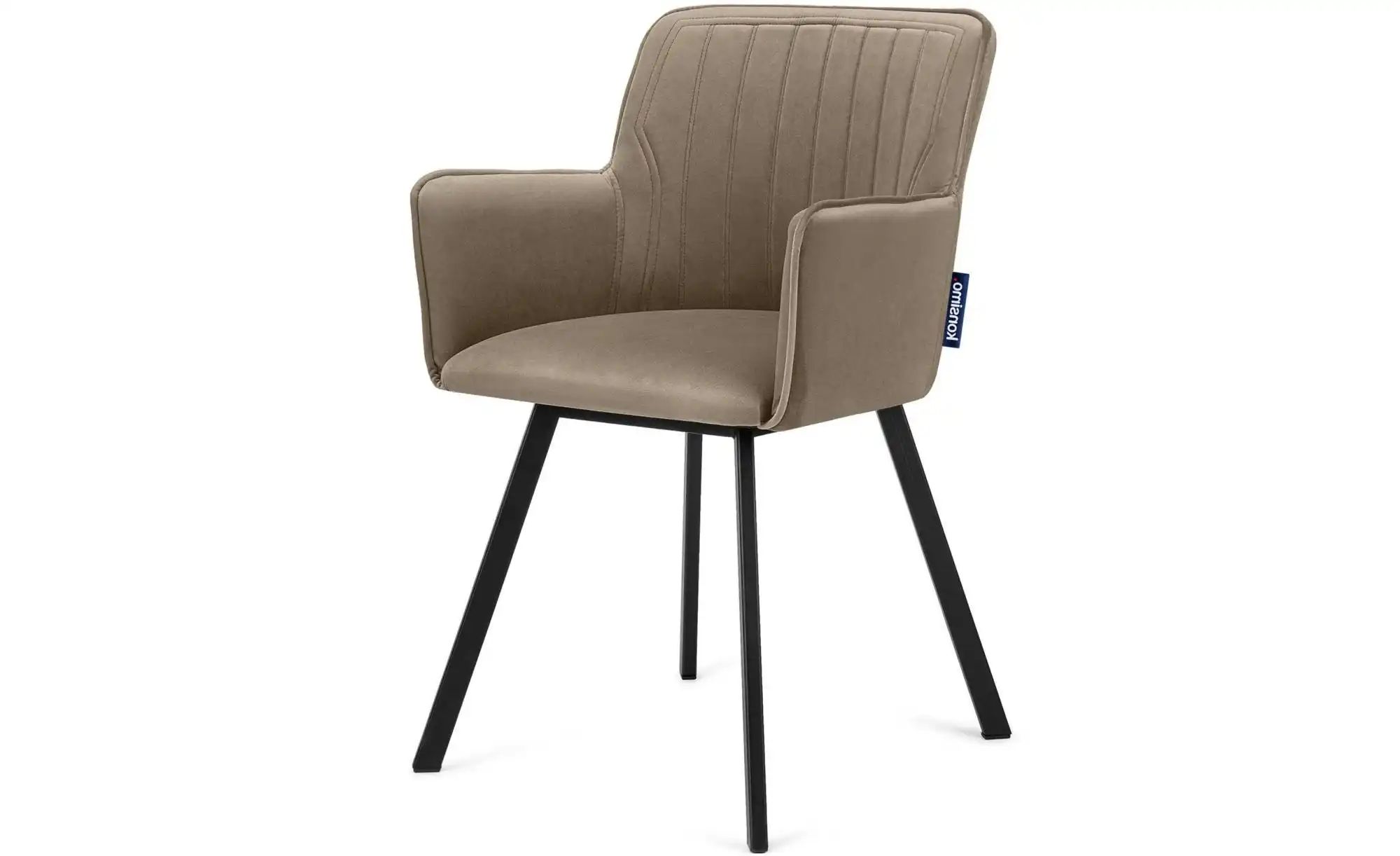 KONSIMO Polsterstuhl   ¦ beige ¦ Maße (cm): B: 56 H: 84 Stühle > Polsterstü günstig online kaufen
