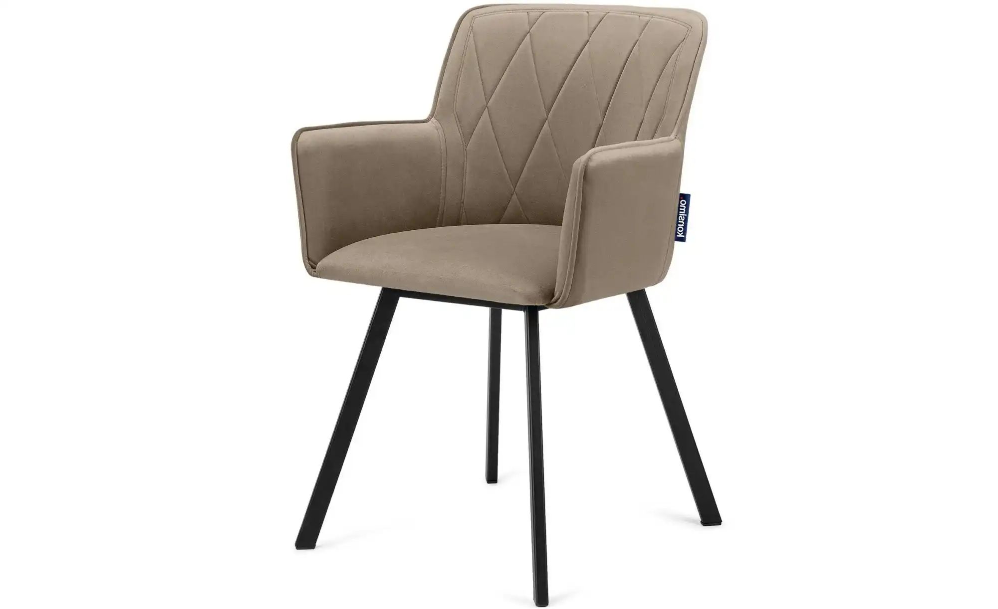 KONSIMO Polsterstuhl   ¦ beige ¦ Maße (cm): B: 56 H: 84 Stühle > Polsterstü günstig online kaufen