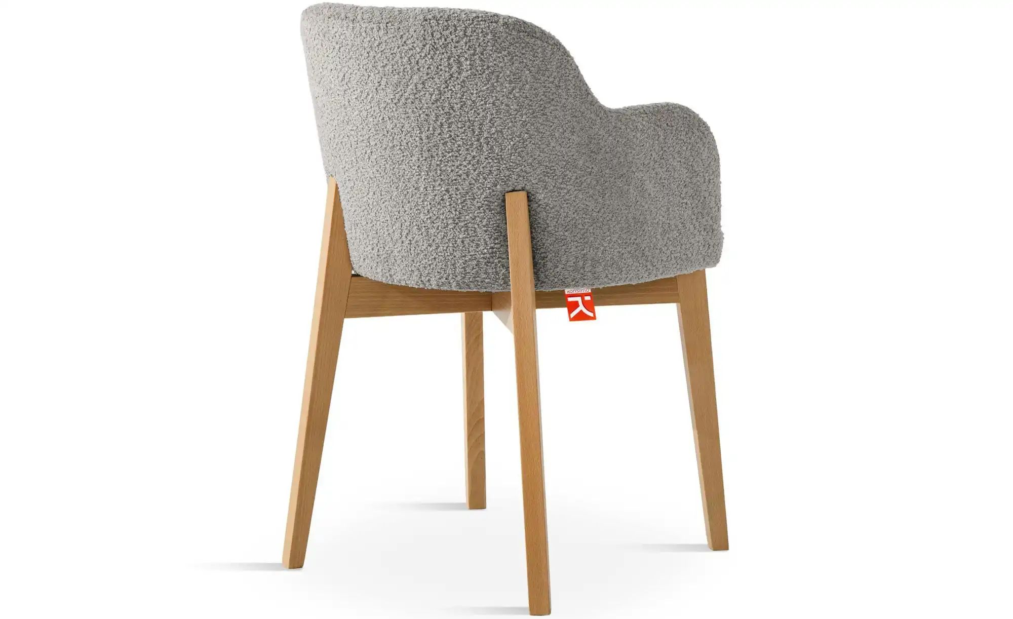 KONSIMO Polsterstuhl   ¦ grau ¦ Maße (cm): B: 54,5 H: 80 Stühle > Polsterst günstig online kaufen