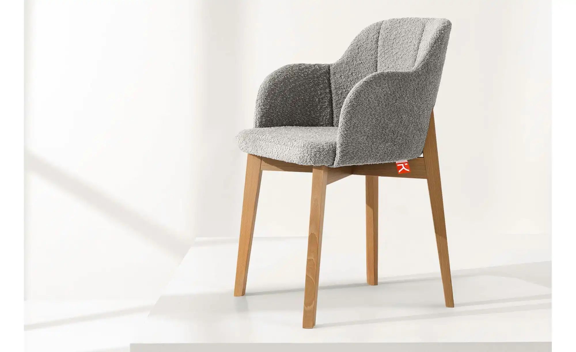 Thumbnail - KONSIMO Polsterstuhl   ¦ grau ¦ Maße (cm): B: 54,5 H: 80 Stühle > Polsterstühle - Höffner