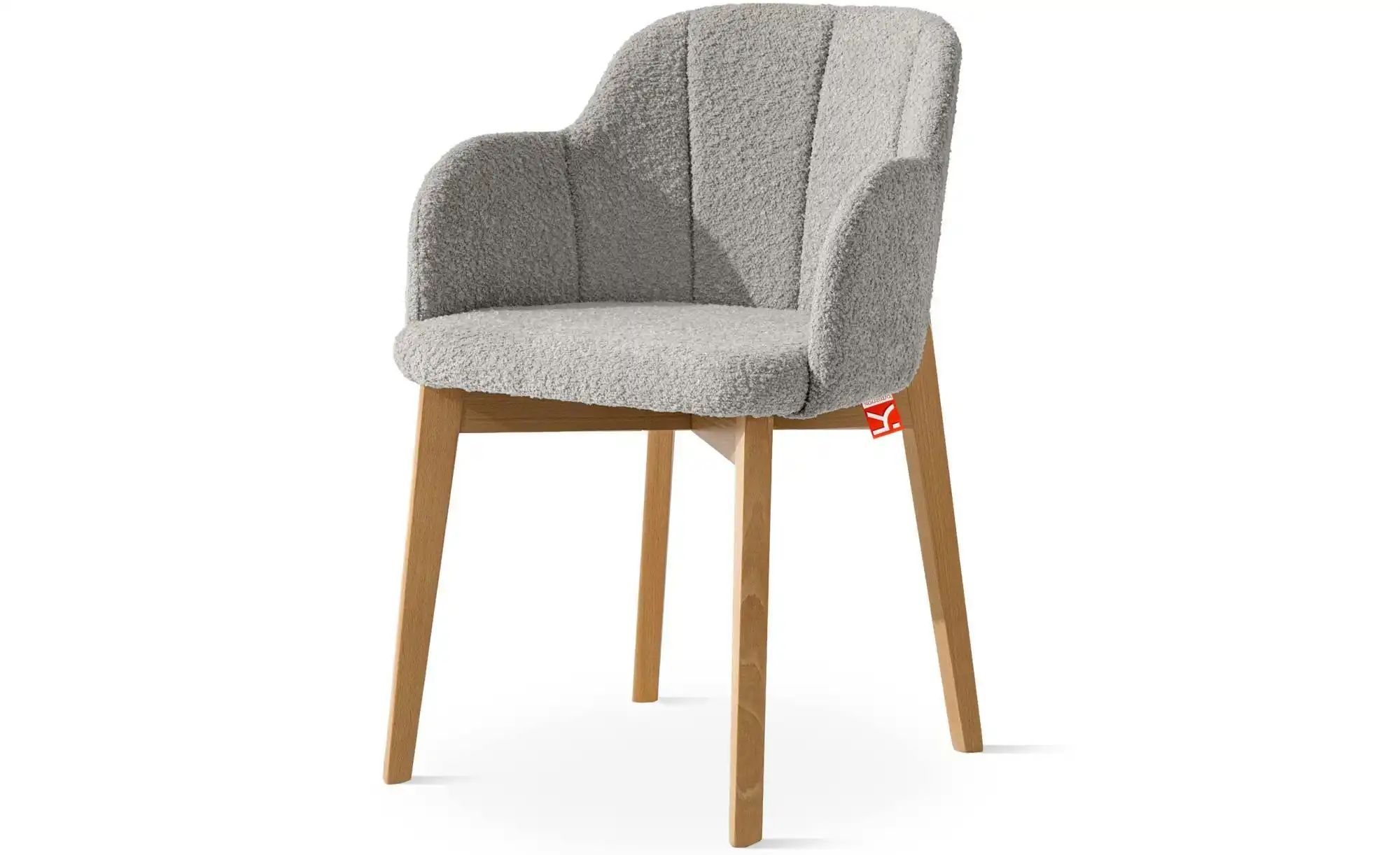 KONSIMO Polsterstuhl   ¦ grau ¦ Maße (cm): B: 54,5 H: 80 Stühle > Polsterst günstig online kaufen