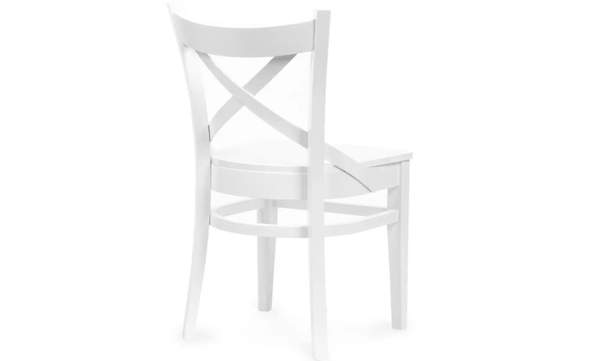 KONSIMO Holzstuhl 2er-Set   ¦ weiß ¦ Maße (cm): B: 45,5 H: 81,5 Stühle > Po günstig online kaufen