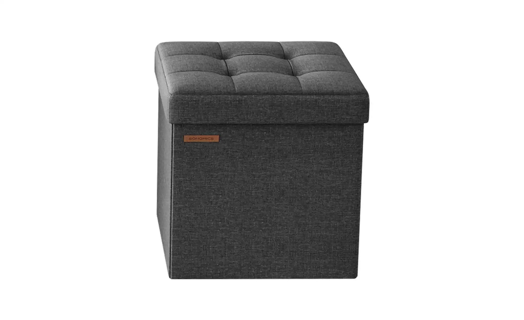 Hocker   ¦ grau ¦ Maße (cm): B: 38 H: 38 Polstermöbel > Hocker - Höffner günstig online kaufen