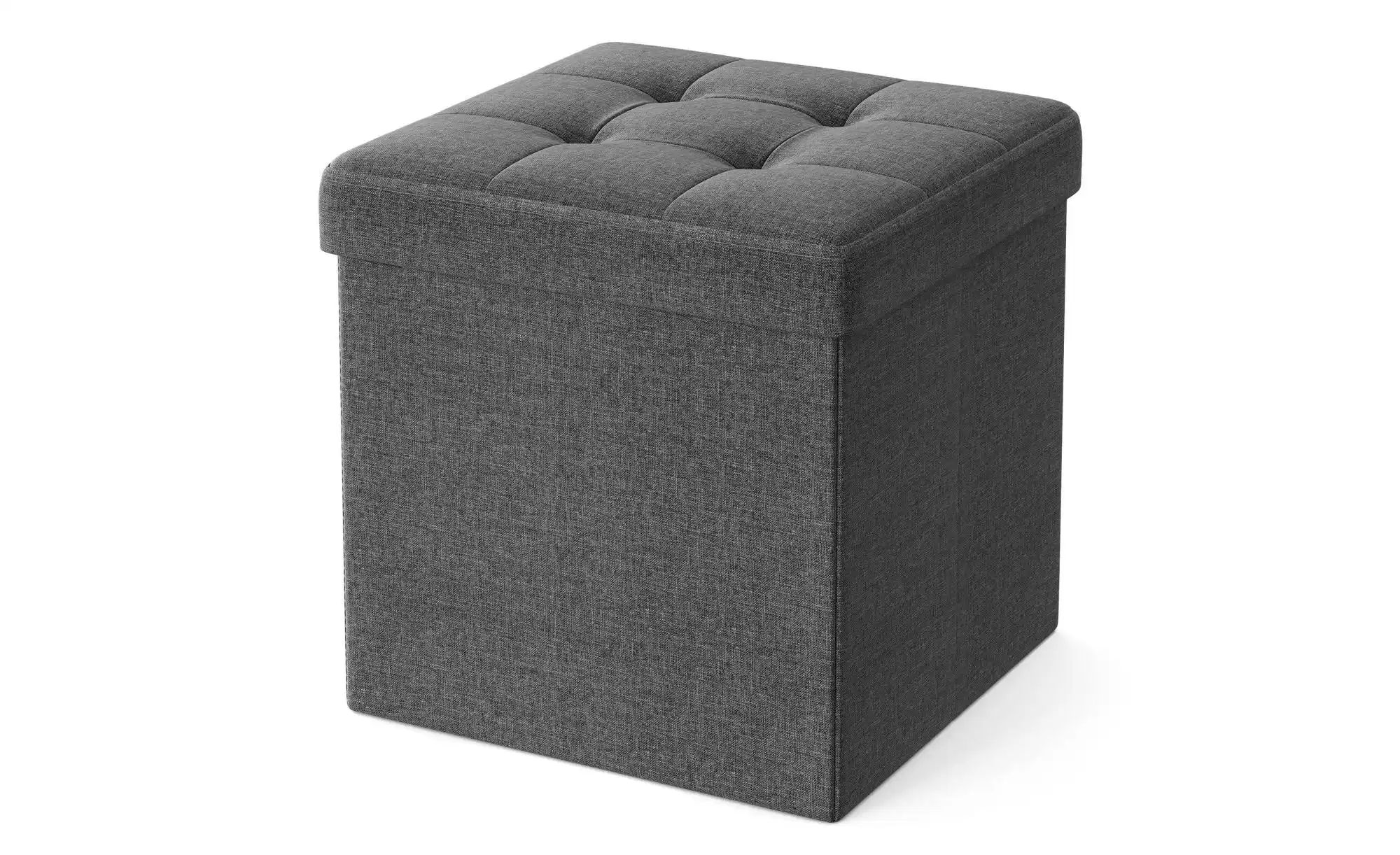 Hocker   ¦ grau ¦ Maße (cm): B: 38 H: 38 Polstermöbel > Hocker - Höffner günstig online kaufen