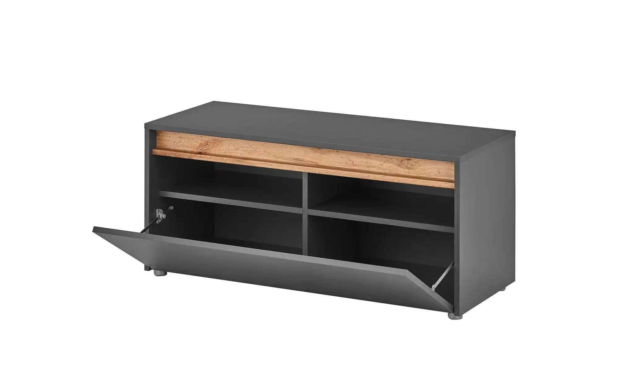 Thumbnail - Garderobenbank   ¦ grau ¦ Maße (cm): B: 100 H: 45 Bänke > Einzelbänke - Höffner