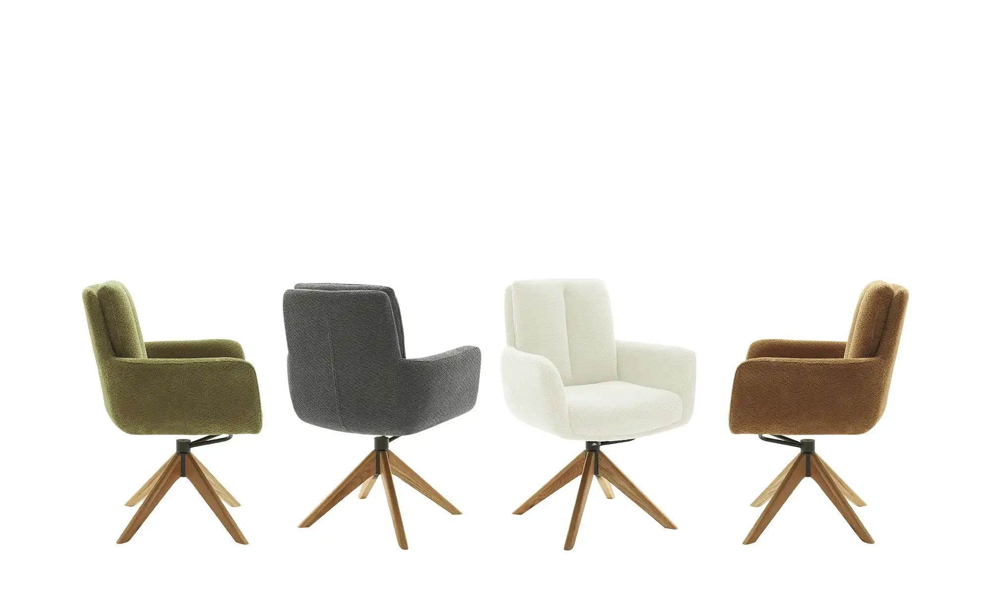 Thumbnail - Esszimmerstuhl  Bolivar ¦ braun ¦ Maße (cm): B: 64 H: 91 T: 65.0 Stühle > Esszimmerstühle > Esszimmerstühle mit Armlehne...