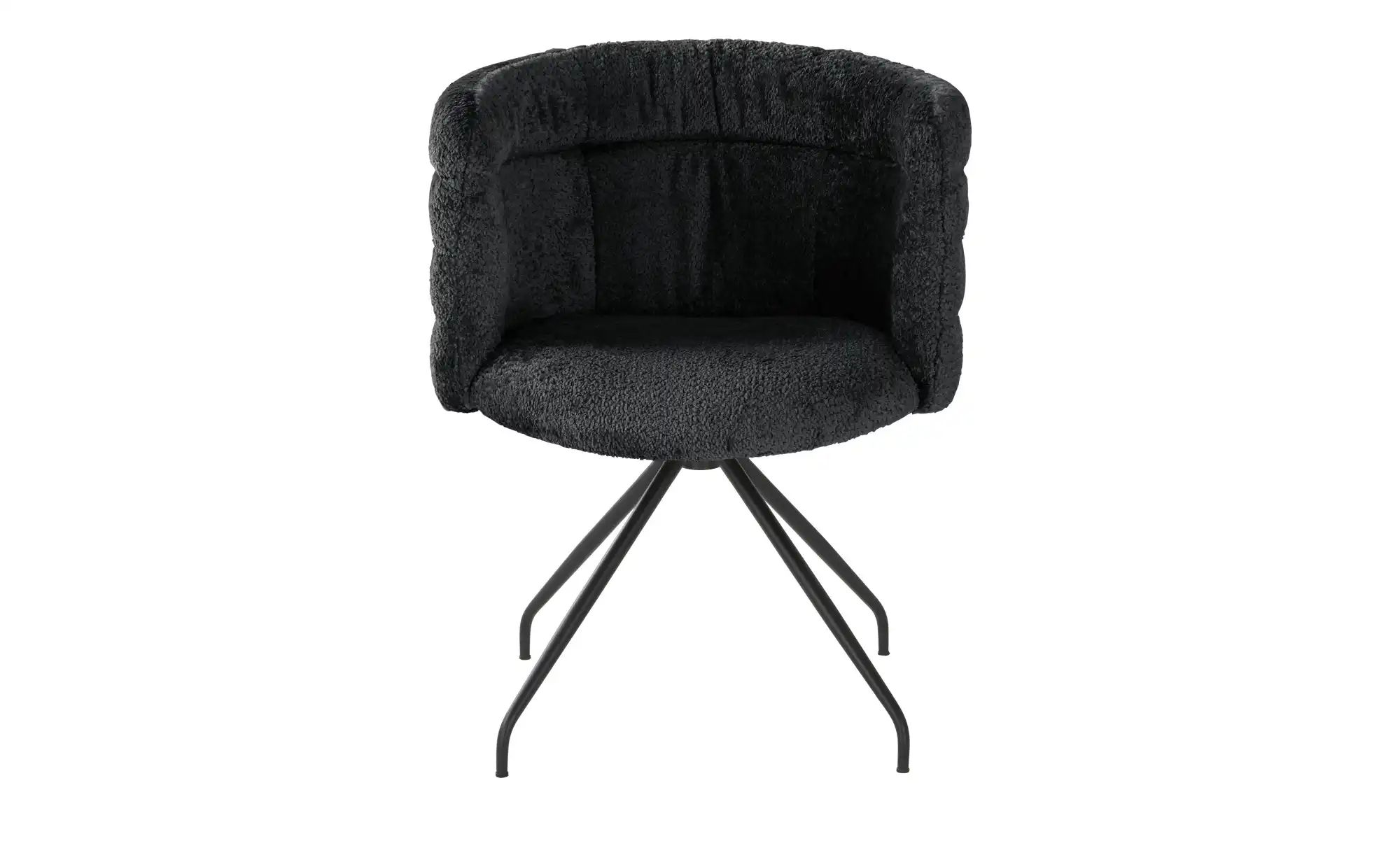 Thumbnail - Jette Home Esszimmerstuhl  Paola ¦ schwarz ¦ Maße (cm): B: 65 H: 80 T: 64.0 Stühle > Esszimmerstühle > Esszimmerstühle m...