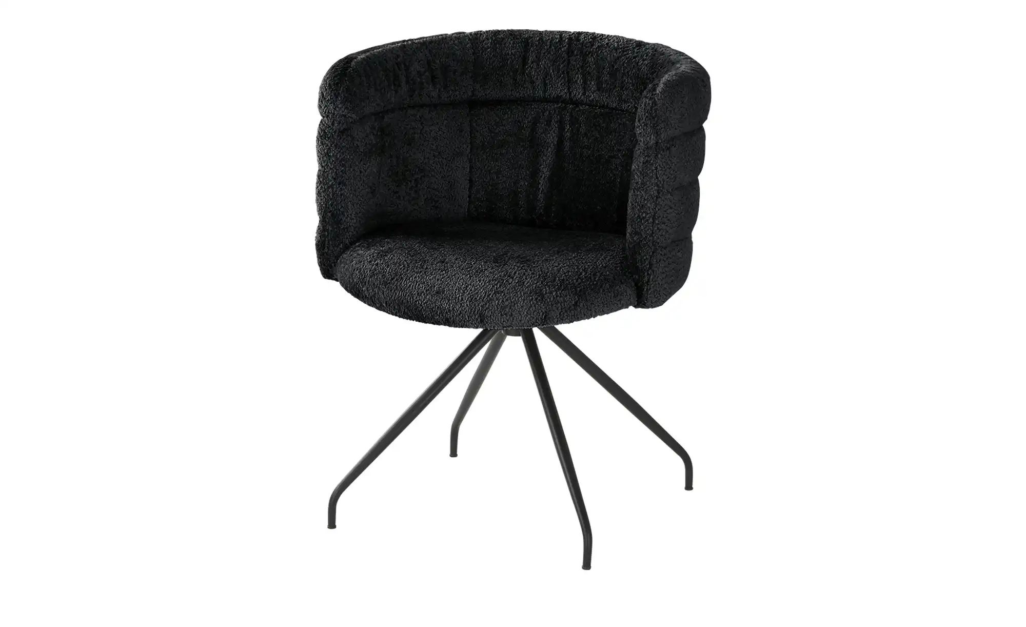 Jette Home Esszimmerstuhl  Paola ¦ schwarz ¦ Maße (cm): B: 65 H: 80 T: 64.0 günstig online kaufen