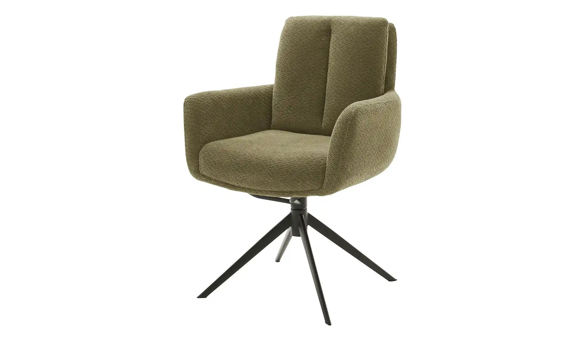 Esszimmerstuhl  Bolivar ¦ grün ¦ Maße (cm): B: 64 H: 91 T: 65.0 Stühle > Es günstig online kaufen