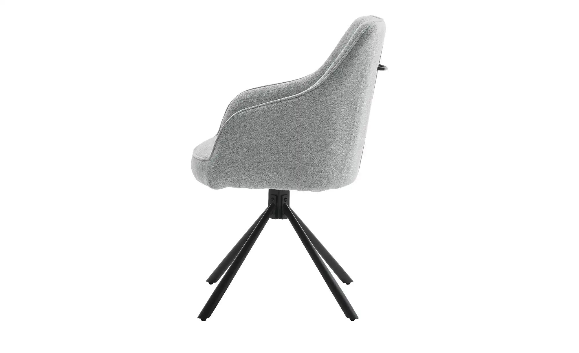 Thumbnail - Esszimmerstuhl mit Griff Kenzie ¦ grau ¦ Maße (cm): B: 62 H: 91 T: 62.0 Stühle > Esszimmerstühle > Esszimmerstühle mit A...