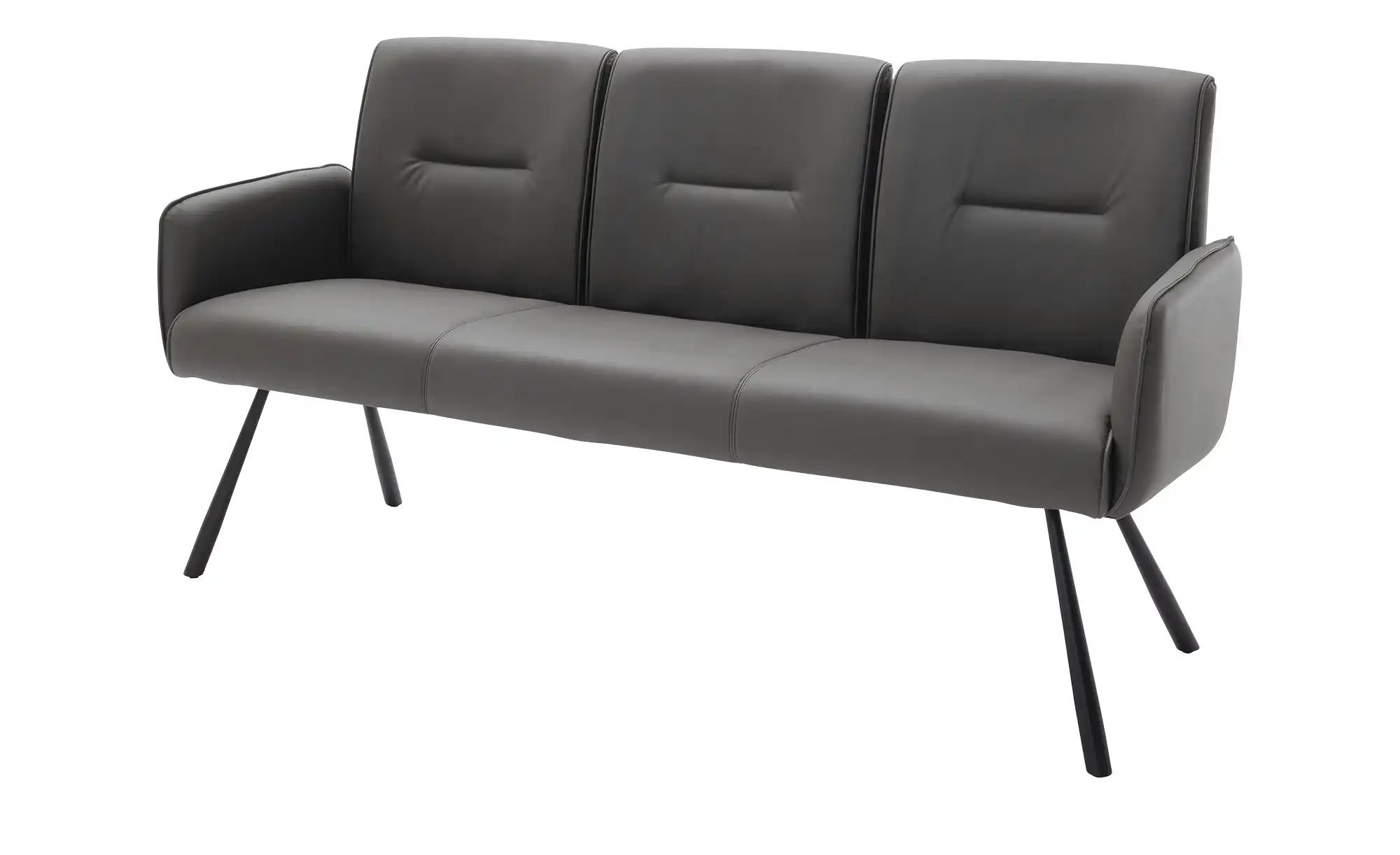 Sitzbank Delane grau Maße (cm): B: 182 H: 92 T: 65.0 | 04027207261122 Sitzbank Delane grau Maße (cm): B: 182 H: 92 T: 65.0 | 04027207261122