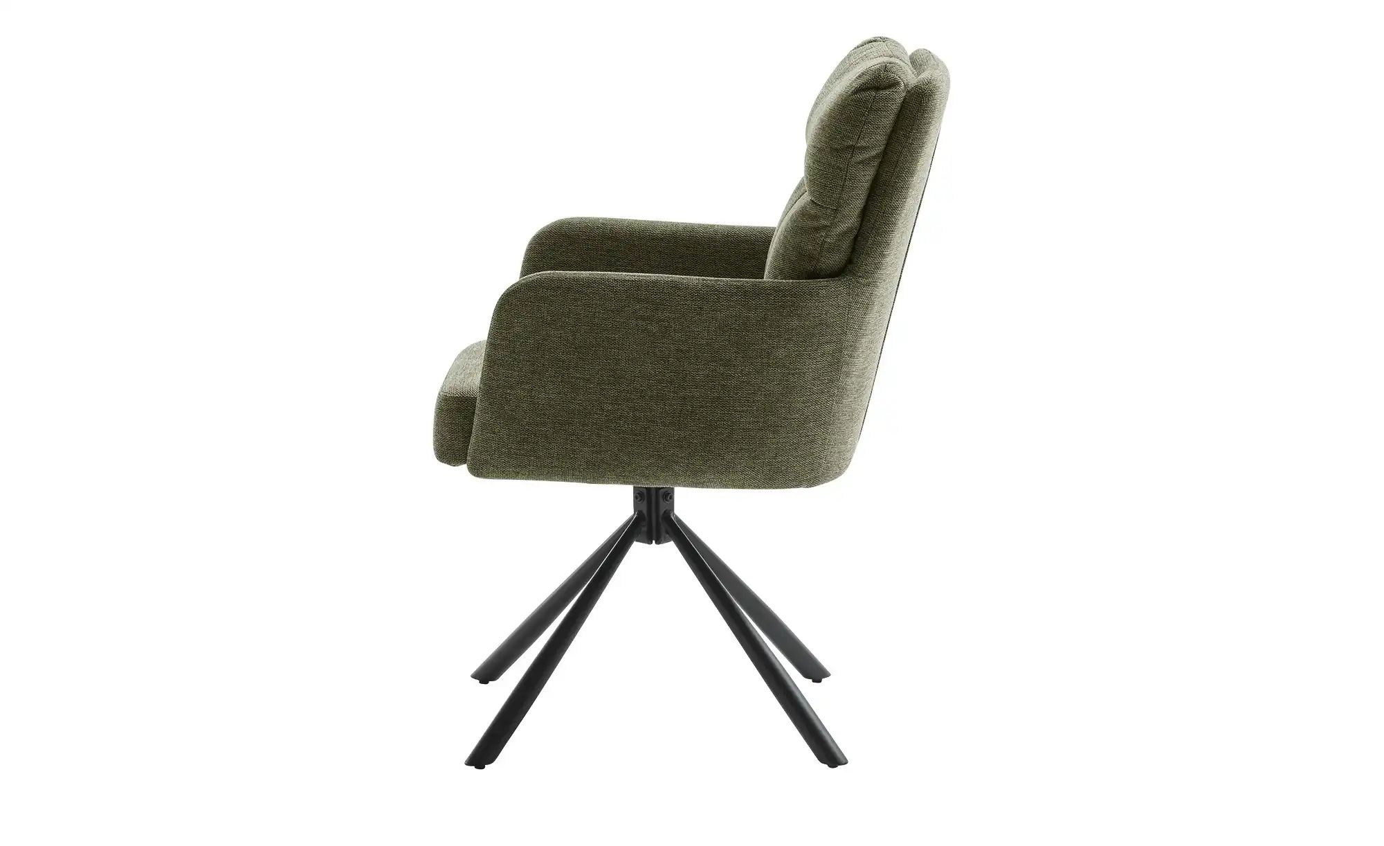 Thumbnail - Esszimmerstuhl  Umi ¦ grün ¦ Maße (cm): B: 63 H: 86 T: 57.7 Stühle > Esszimmerstühle > Esszimmerstühle mit Armlehnen - H...