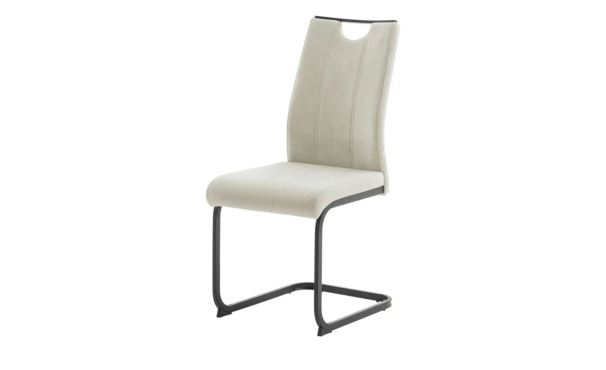Freischwinger mit Griff Tinka ¦ beige ¦ Maße (cm): B: 44 H: 96 T: 58.0 Stüh günstig online kaufen
