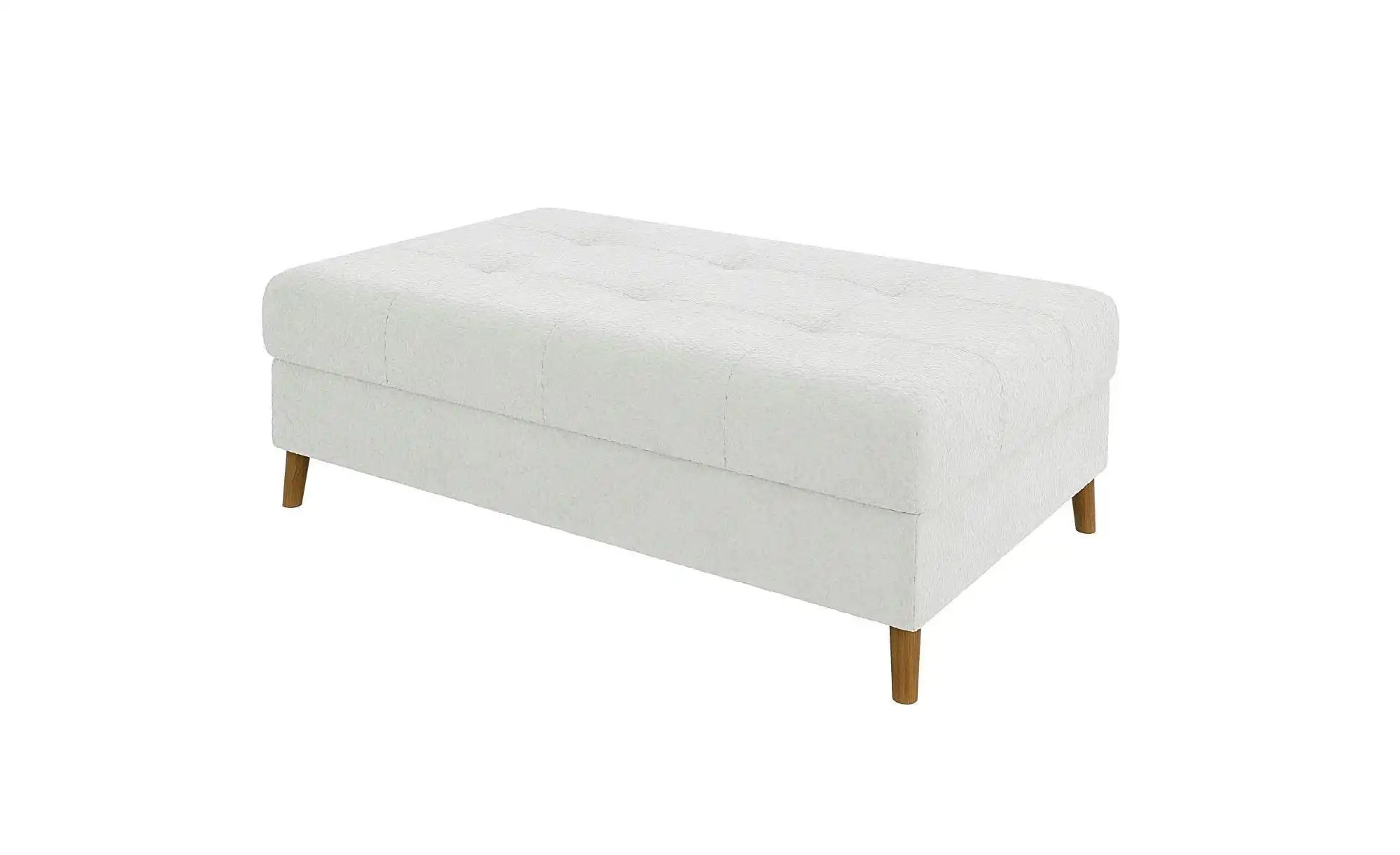 S-STYLE Hocker  Lars ¦ weiß ¦ Maße (cm): B: 118 H: 40 Polstermöbel > Hocker günstig online kaufen