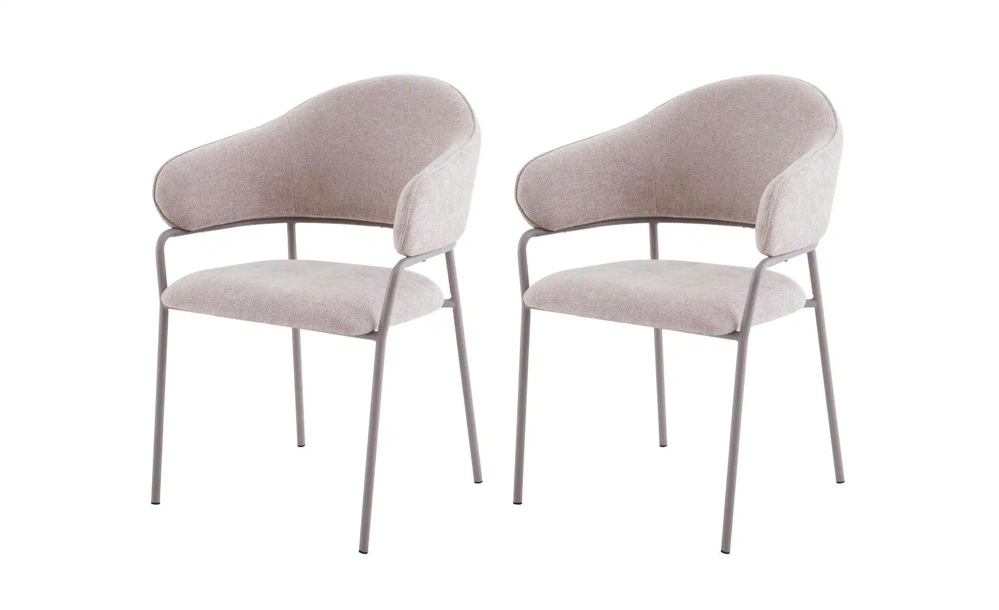 by Living Stuhl 2er-Set   ¦ braun ¦ Maße (cm): B: 60 H: 86 Stühle > Esszimm günstig online kaufen