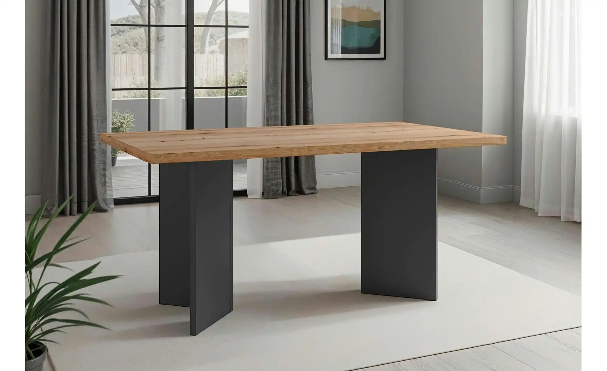 by Living Esstisch   ¦ holzfarben ¦ Maße (cm): B: 160 H: 75,5 Tische > Esst günstig online kaufen