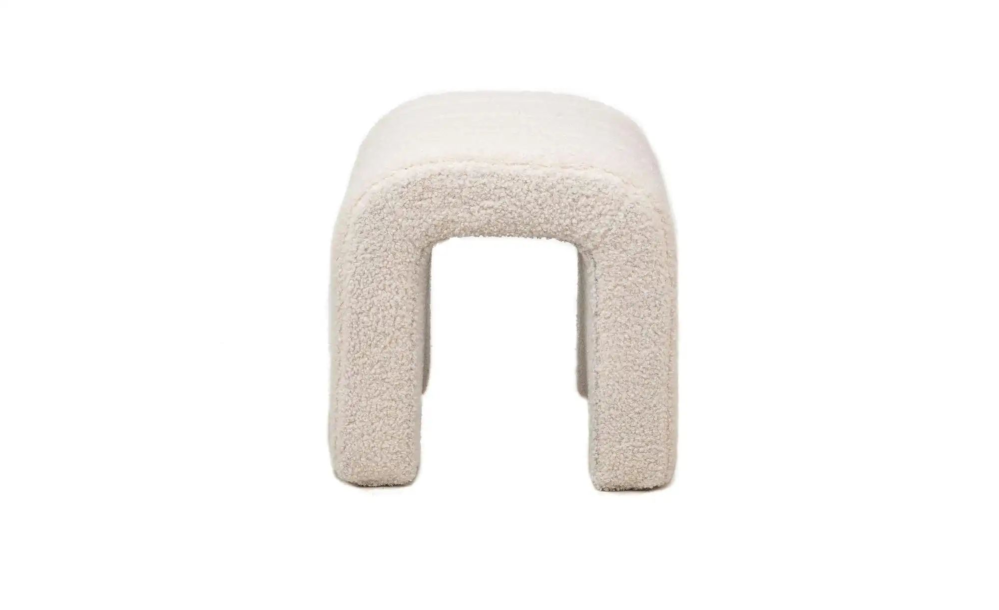 Hocker   ¦ weiß ¦ Maße (cm): B: 41 H: 36 Polstermöbel > Hocker - Höffner günstig online kaufen