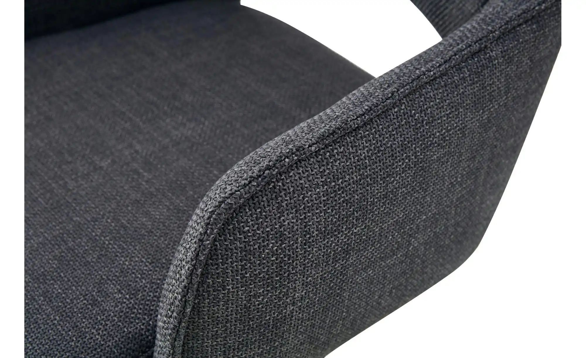 Drehstuhl 2er Set   ¦ grau ¦ Maße (cm): B: 57 H: 91 Stühle > Rattanstühle - günstig online kaufen