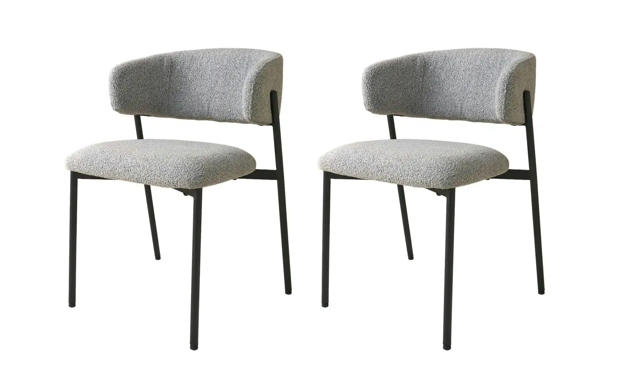 SCHÖNER WOHNEN Kollektion Stuhl 2er-Set    grau  Maße (cm): B: 58 H: 80 | 04251942265576