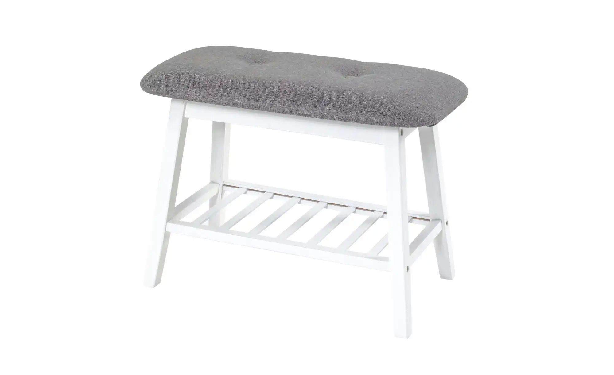 Schuhbank    weiß  Maße (cm): B: 60 H: 44 | 04001070183392