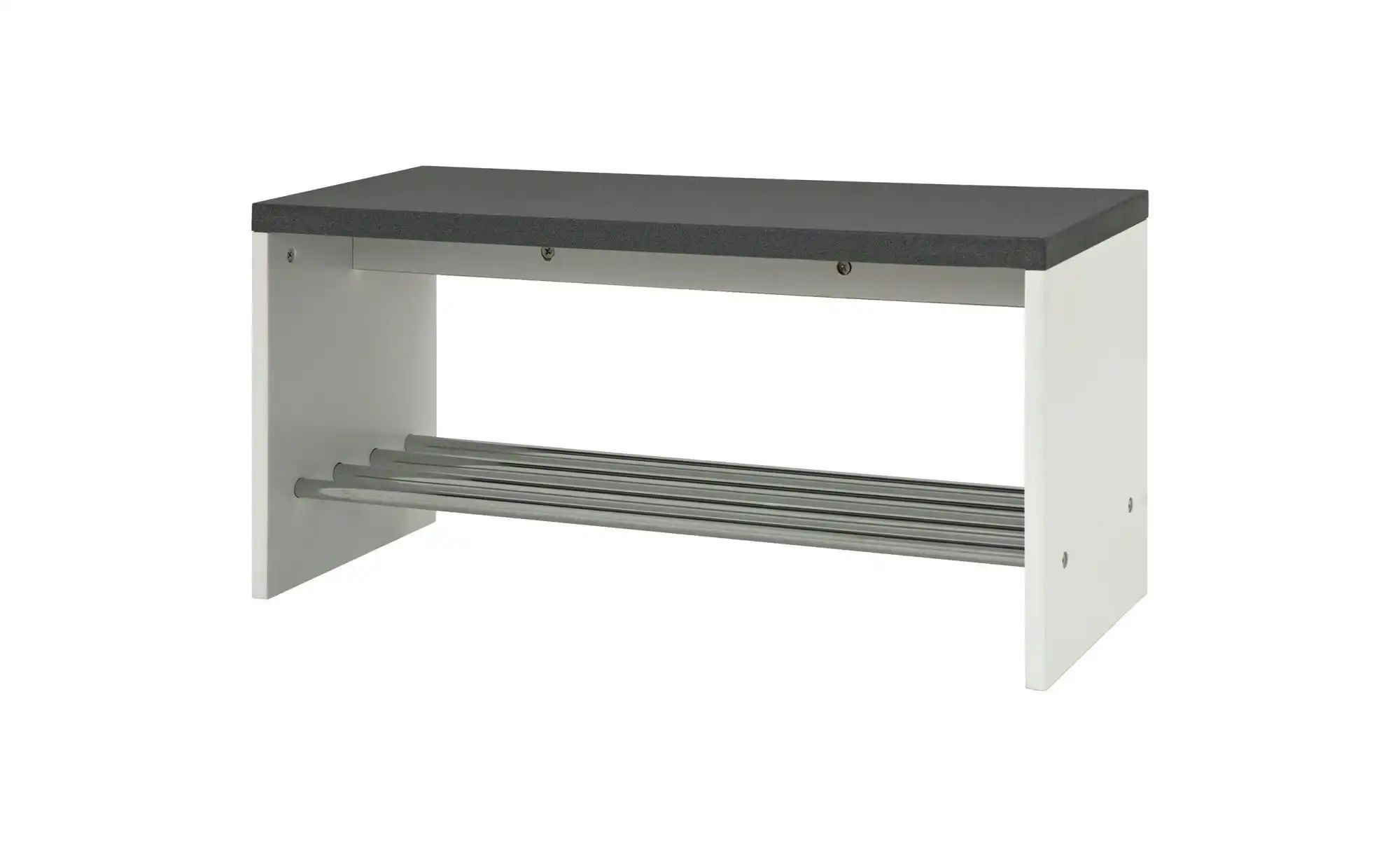 Schuhbank    weiß  Maße (cm): B: 81 H: 40 | 04001070955302