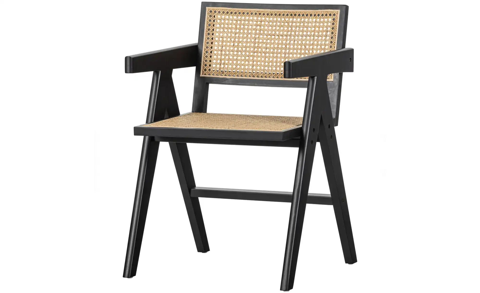 WOOOD Esszimmerstuhl   ¦ schwarz ¦ Maße (cm): B: 54 H: 80 Stühle > Holzstüh günstig online kaufen