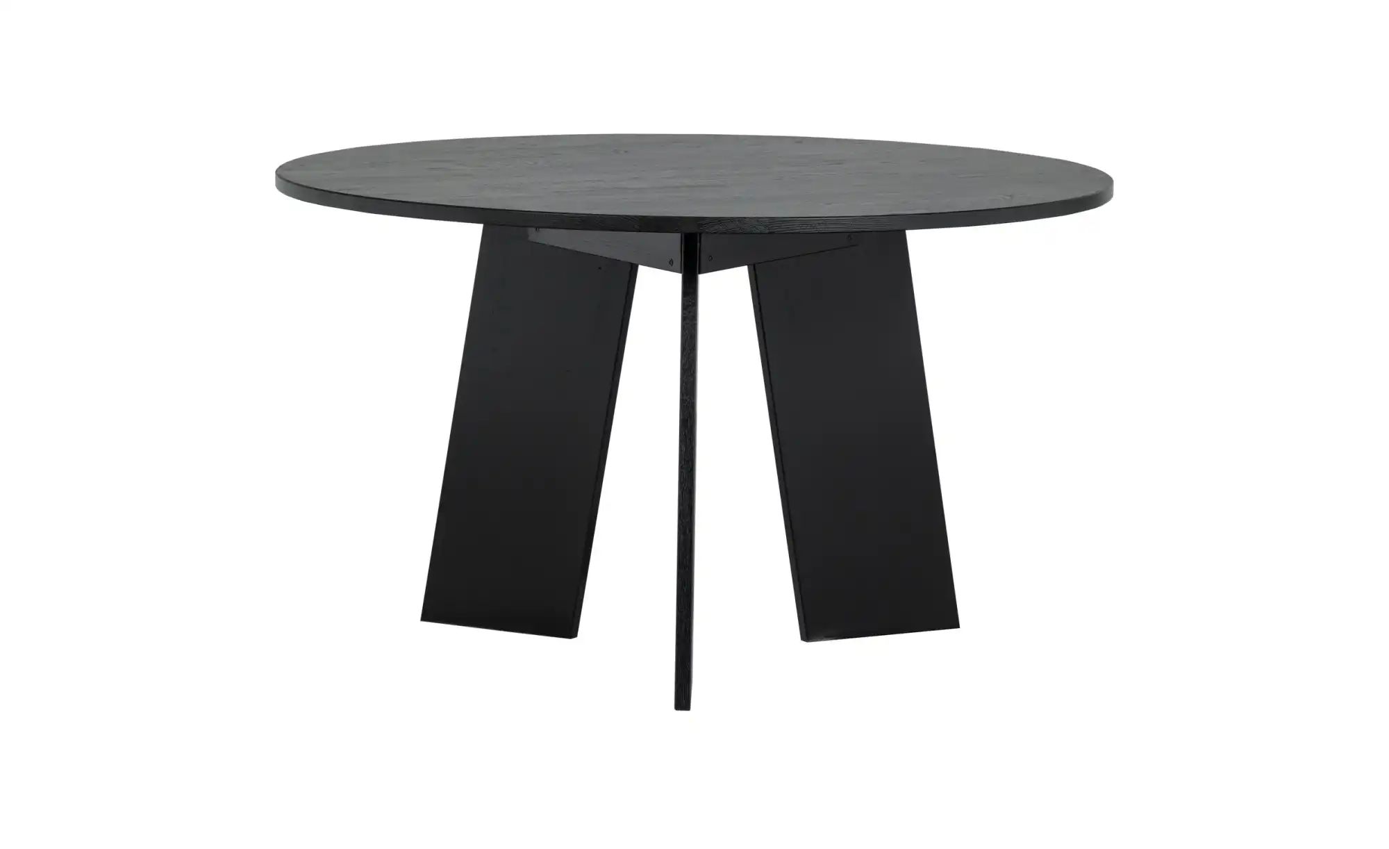 WOOOD Esstisch   ¦ schwarz ¦ Maße (cm): H: 75  Ø: 129 Tische > Esstische > günstig online kaufen