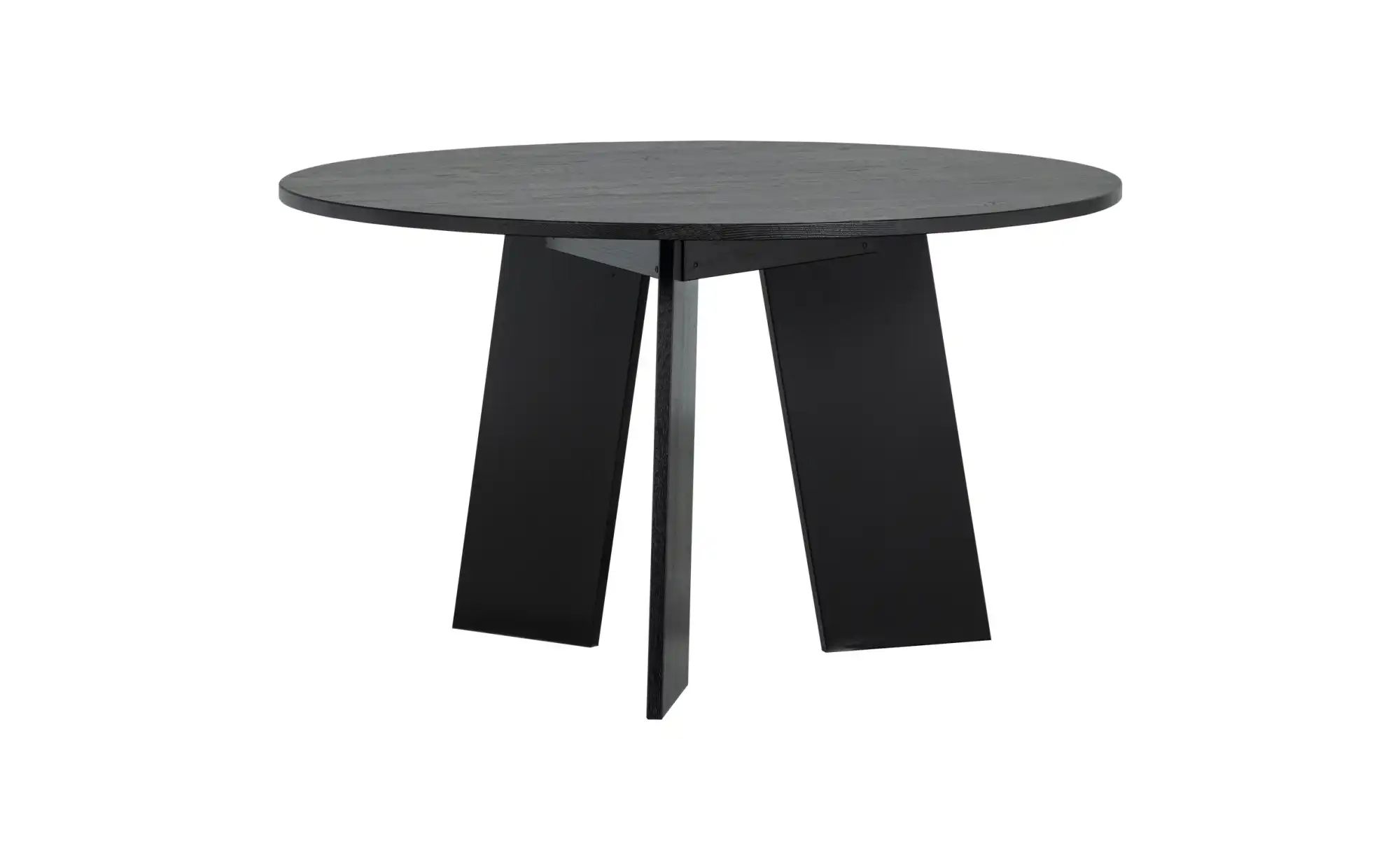 WOOOD Esstisch   ¦ schwarz ¦ Maße (cm): H: 75  Ø: 129 Tische > Esstische > günstig online kaufen