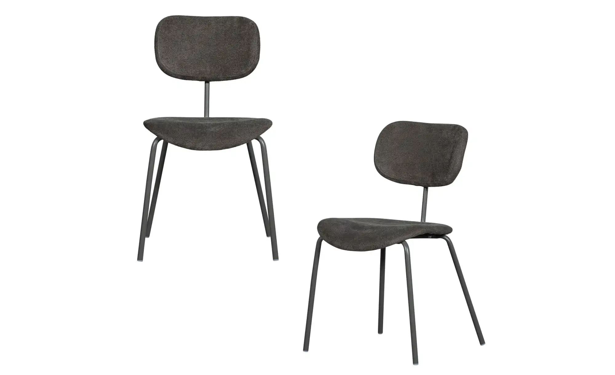 WOOOD Esszimmerstuhl – 2er Set  Link  braun  Maße (cm): B: 54 H: 78 | 08714713199570