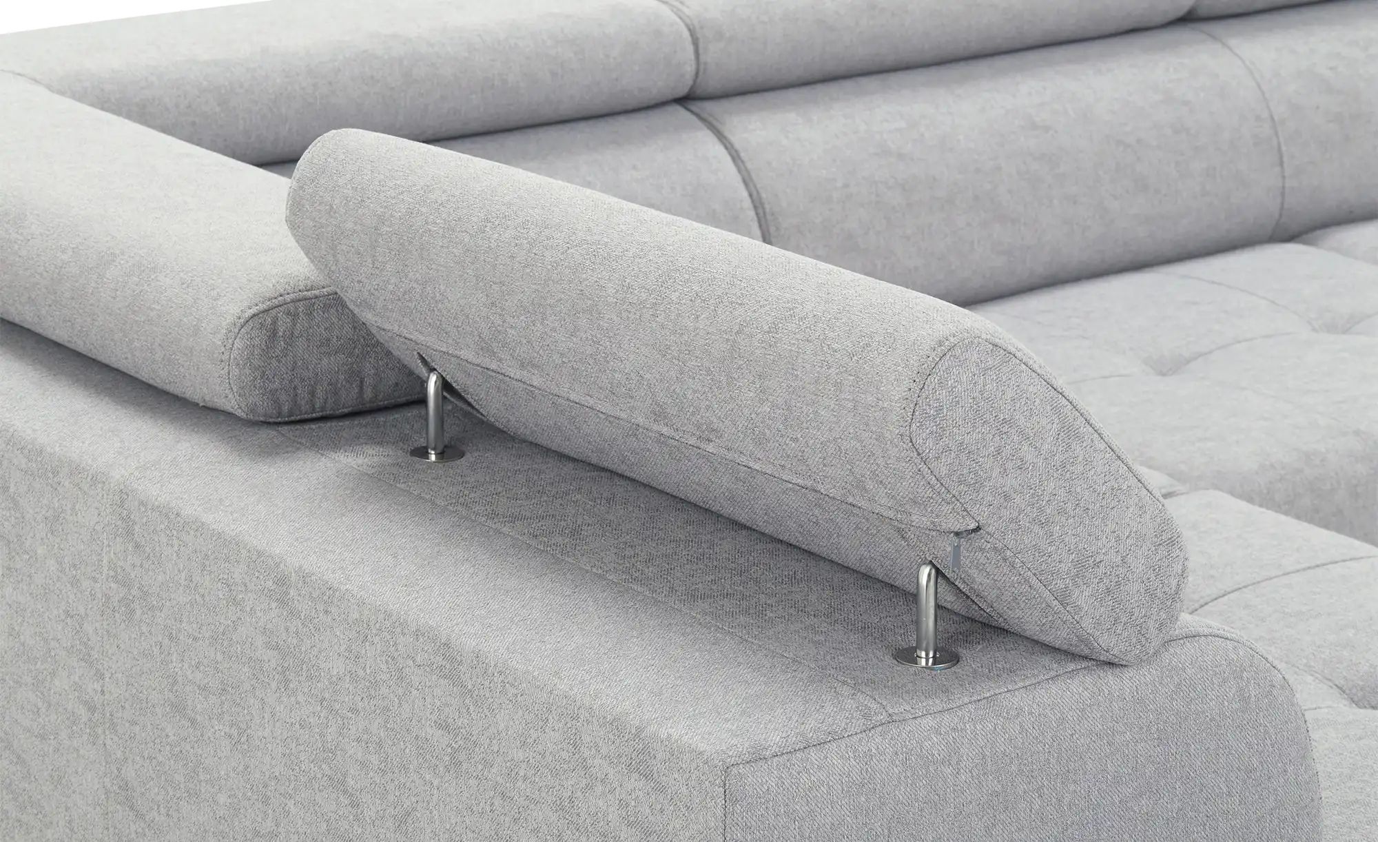 uno Wohnlandschaft aus Mikrofaser Ria ¦ grau ¦ Maße (cm): B: 335 H: 86 T: 2 günstig online kaufen