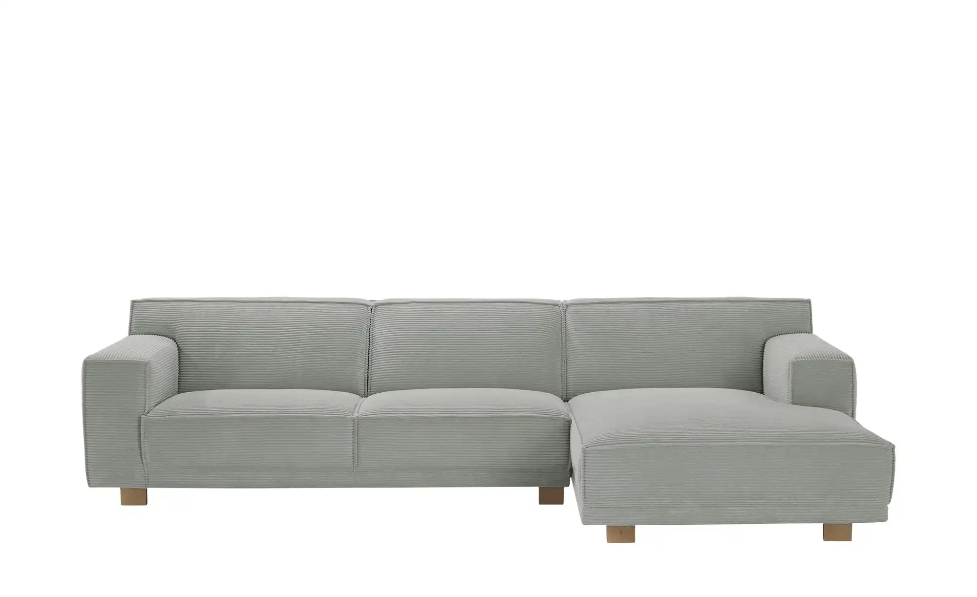 SOHO Ecksofa Cord Grau Trenisha ¦ grau ¦ Maße (cm): B: 301 H: 74 T: 160 Pol günstig online kaufen