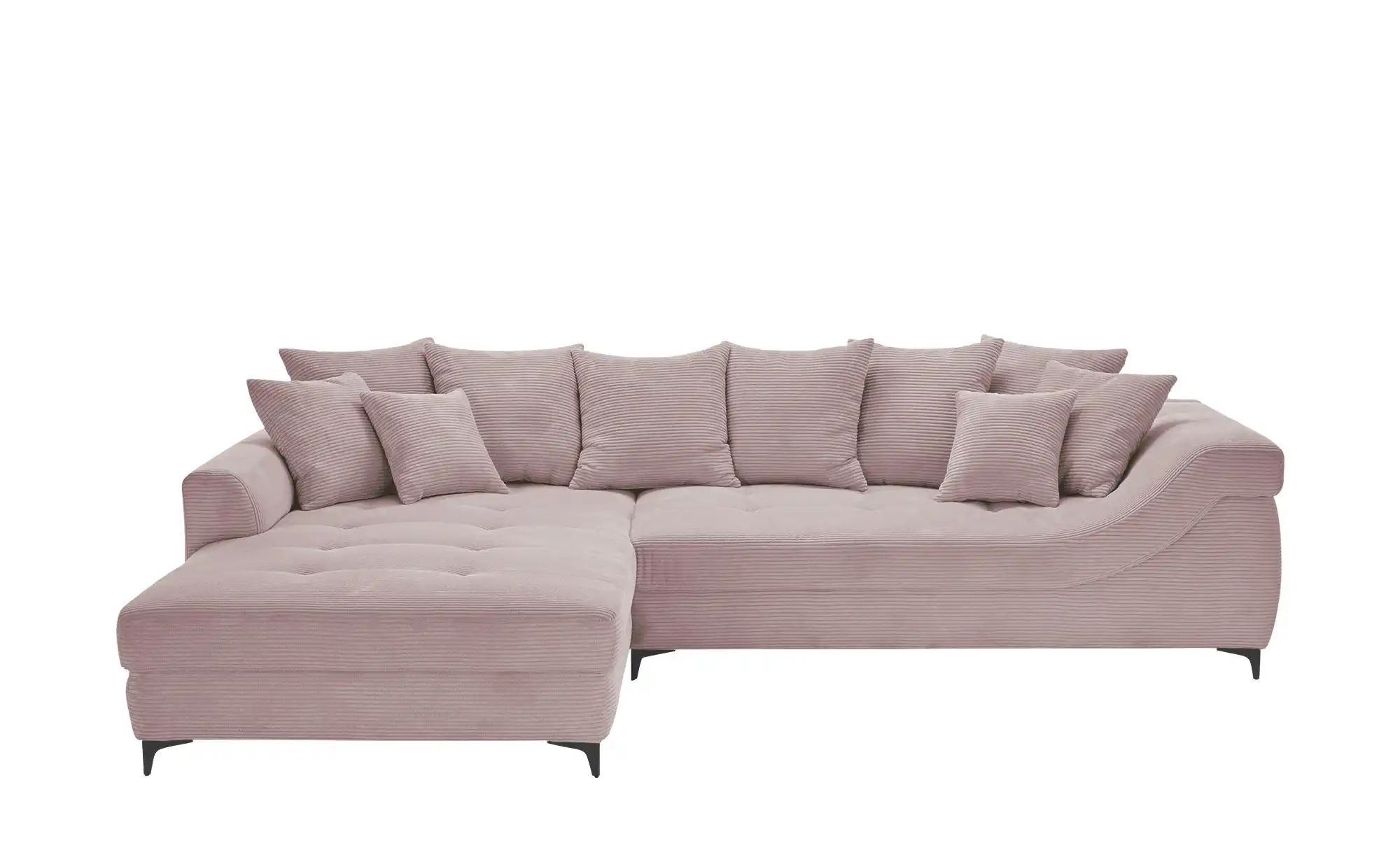 bobb Ecksofa  Jonna ¦ rosa/pink ¦ Maße (cm): B: 317 H: 93 T: 226 Polstermöb günstig online kaufen