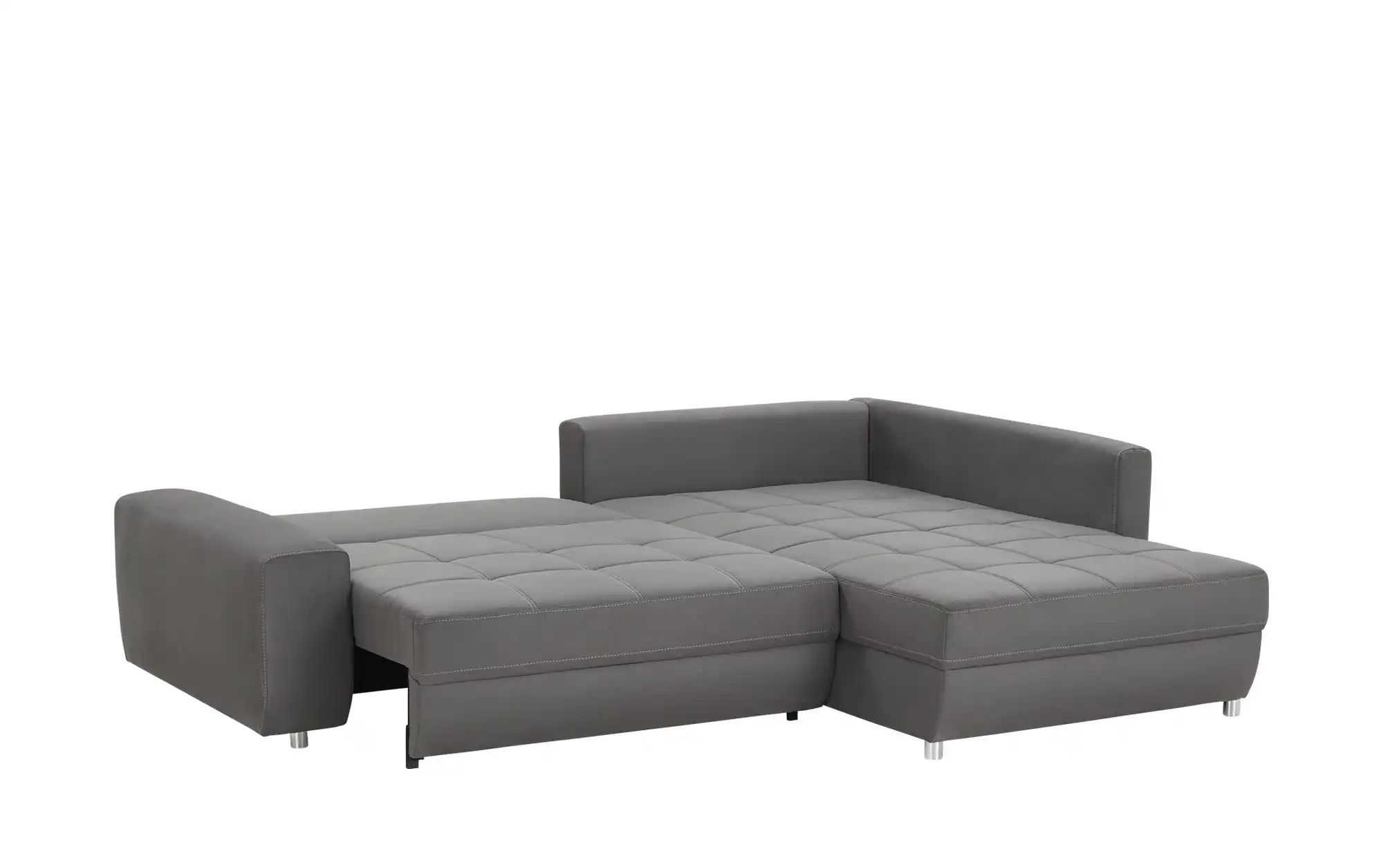 bobb Ecksofa  mit Schlaffunktion Arissa de Luxe  ¦ grau ¦ Maße (cm): B: 265 günstig online kaufen