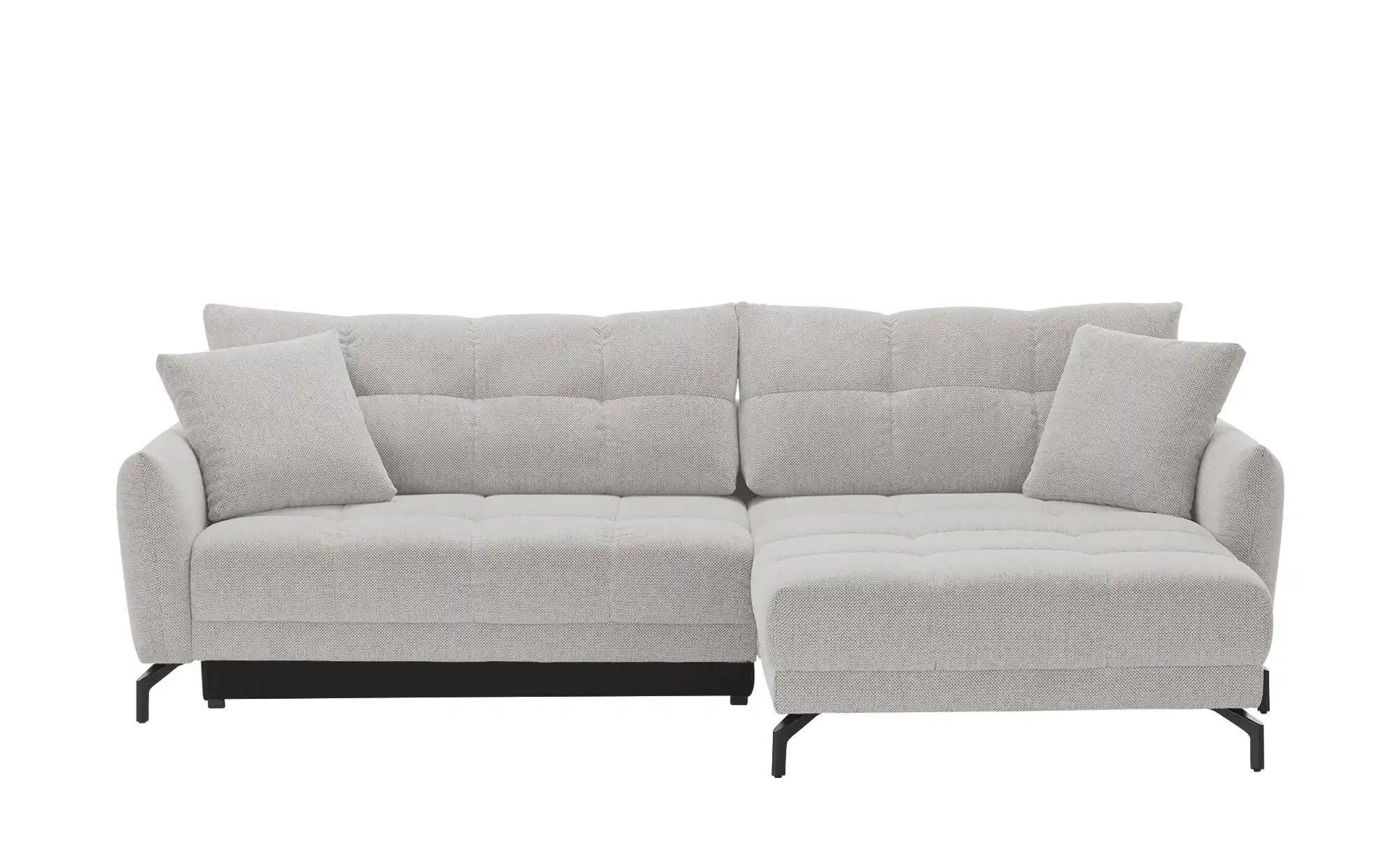 bobb Ecksofa   Casandra de Luxe ¦ grau ¦ Maße (cm): B: 284 H: 91 T: 191 Pol günstig online kaufen