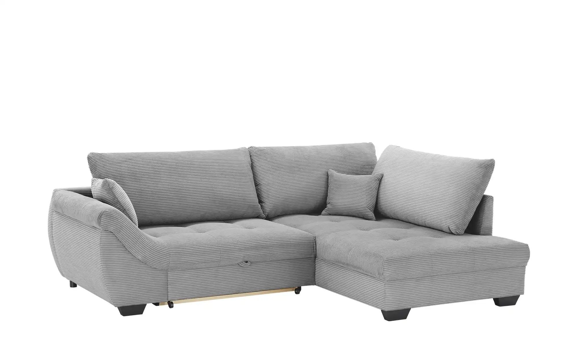 bobb Ecksofa  Krissy ¦ grau ¦ Maße (cm): B: 251 H: 88 T: 190.0 Polstermöbel günstig online kaufen