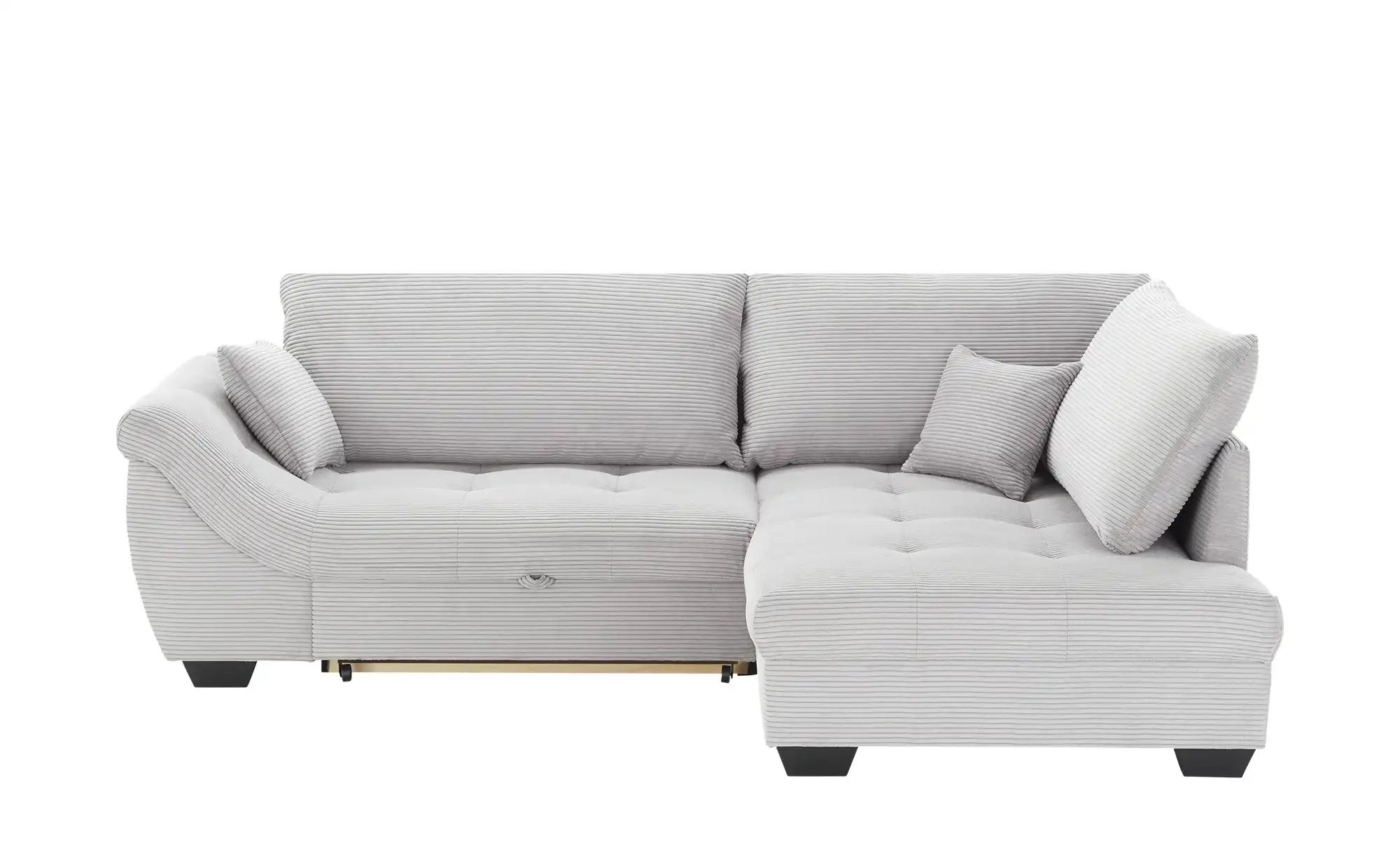 bobb Ecksofa  Krissy ¦ grau ¦ Maße (cm): B: 251 H: 88 T: 190 Polstermöbel > günstig online kaufen