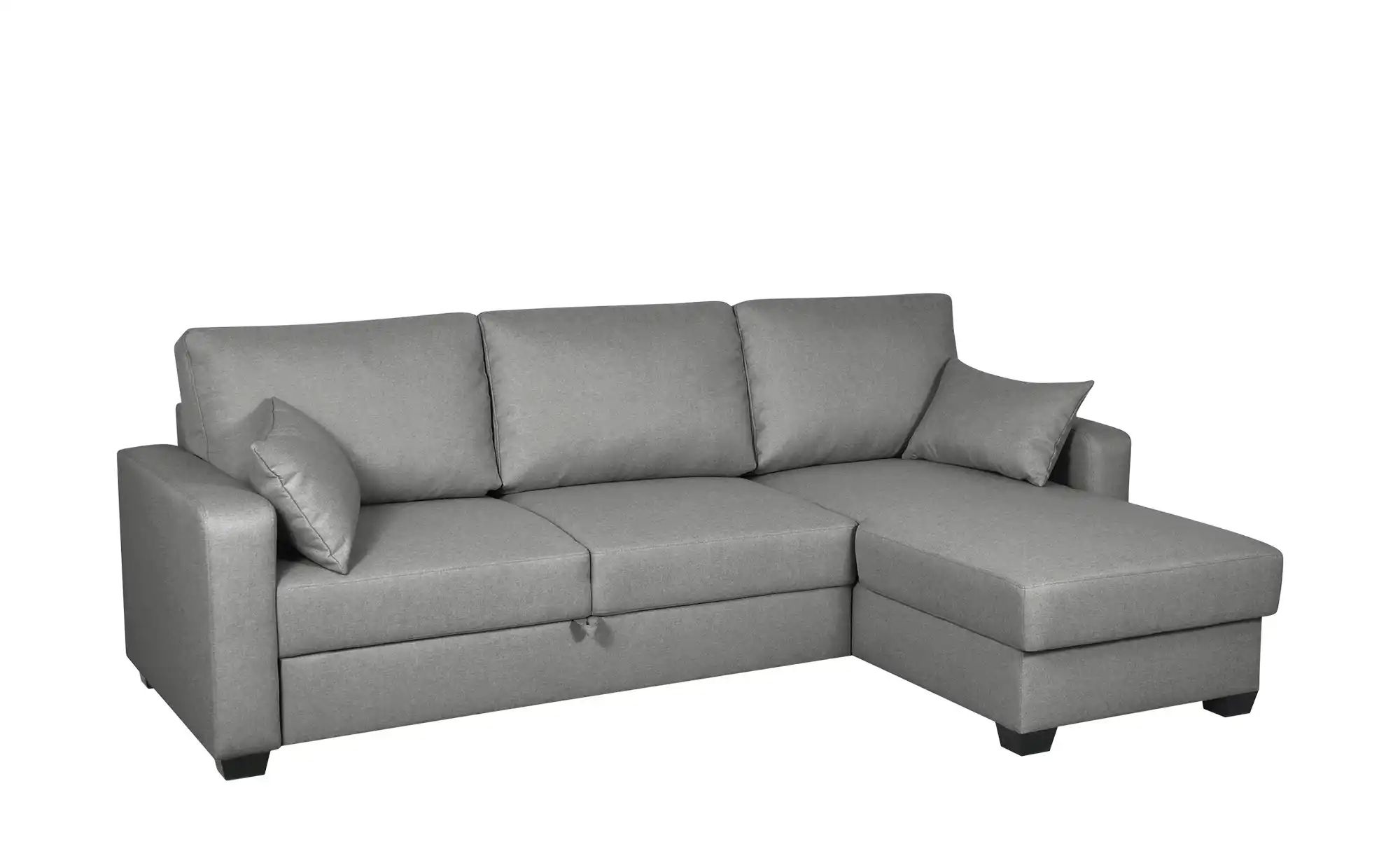 Ecksofa mit Schlaffunktion Asti ¦ grau ¦ Maße (cm): B: 241 H: 86 T: 162 Pol günstig online kaufen