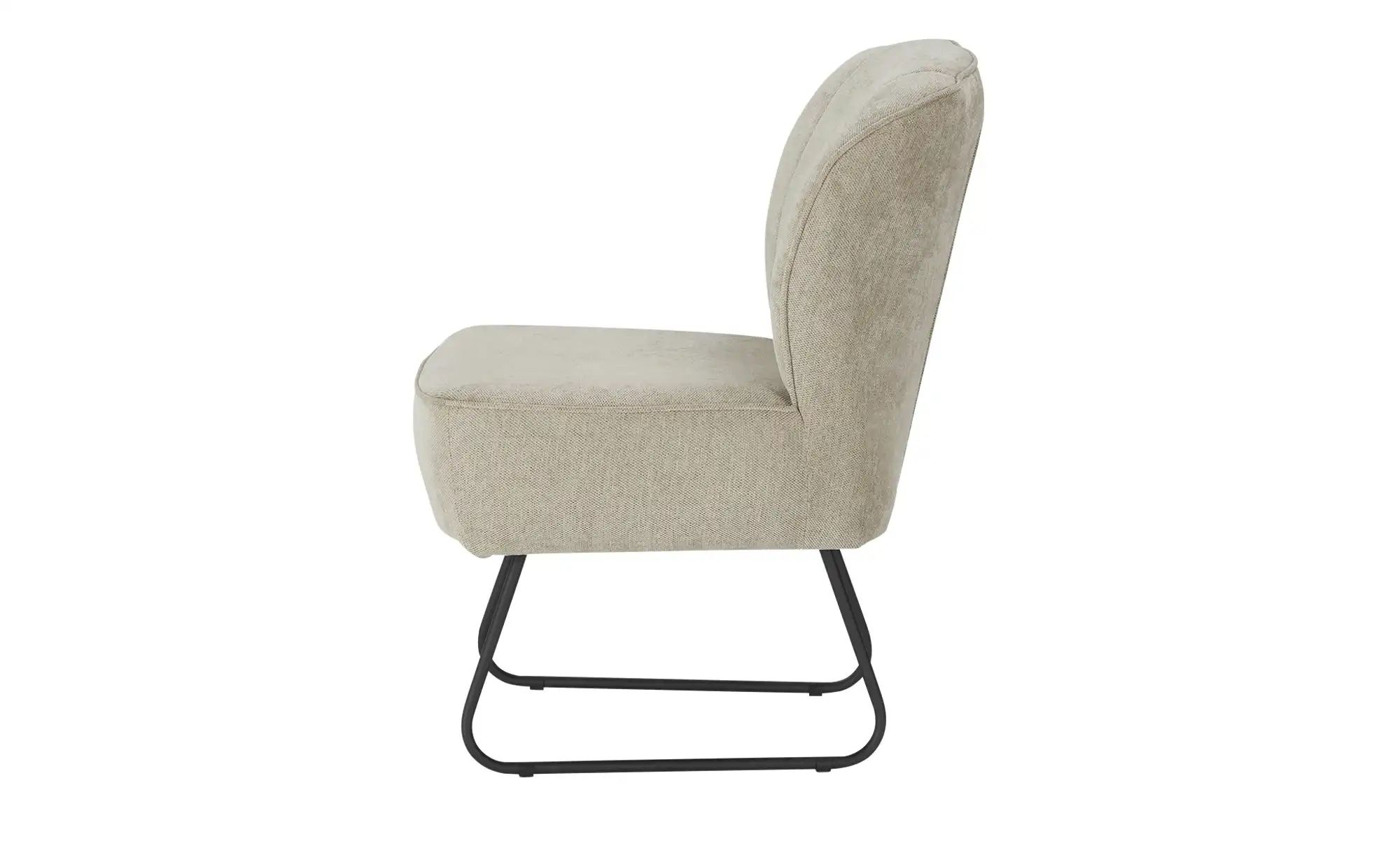 Sessel  Elza I ¦ beige ¦ Maße (cm): B: 56 H: 87,5 T: 46 Polstermöbel > Sess günstig online kaufen