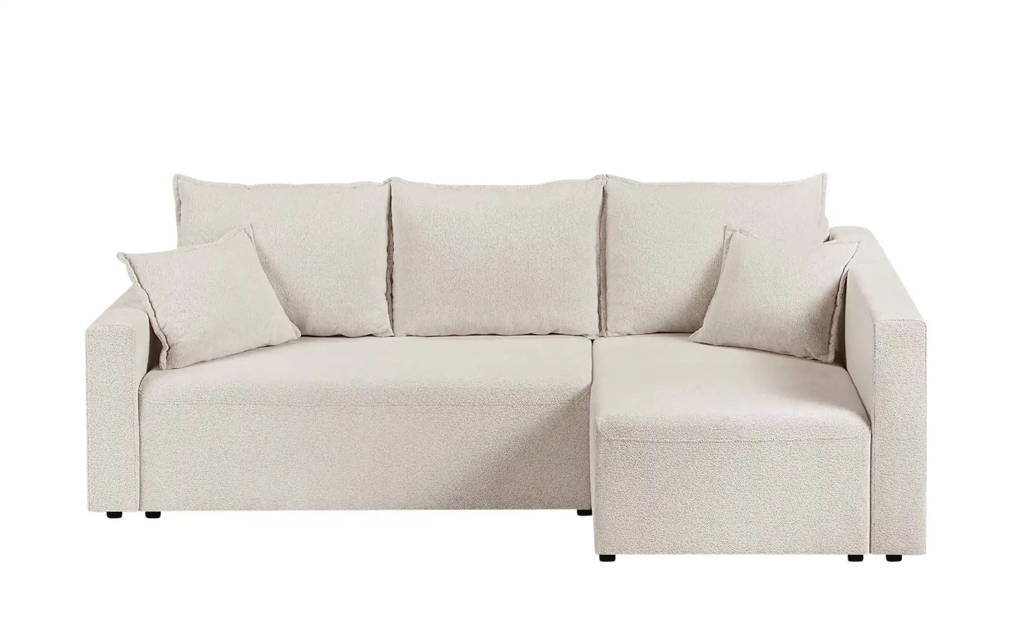 Ecksofa mit Schlaffunktion Florentine ¦ beige ¦ Maße (cm): B: 230 H: 90 T: günstig online kaufen