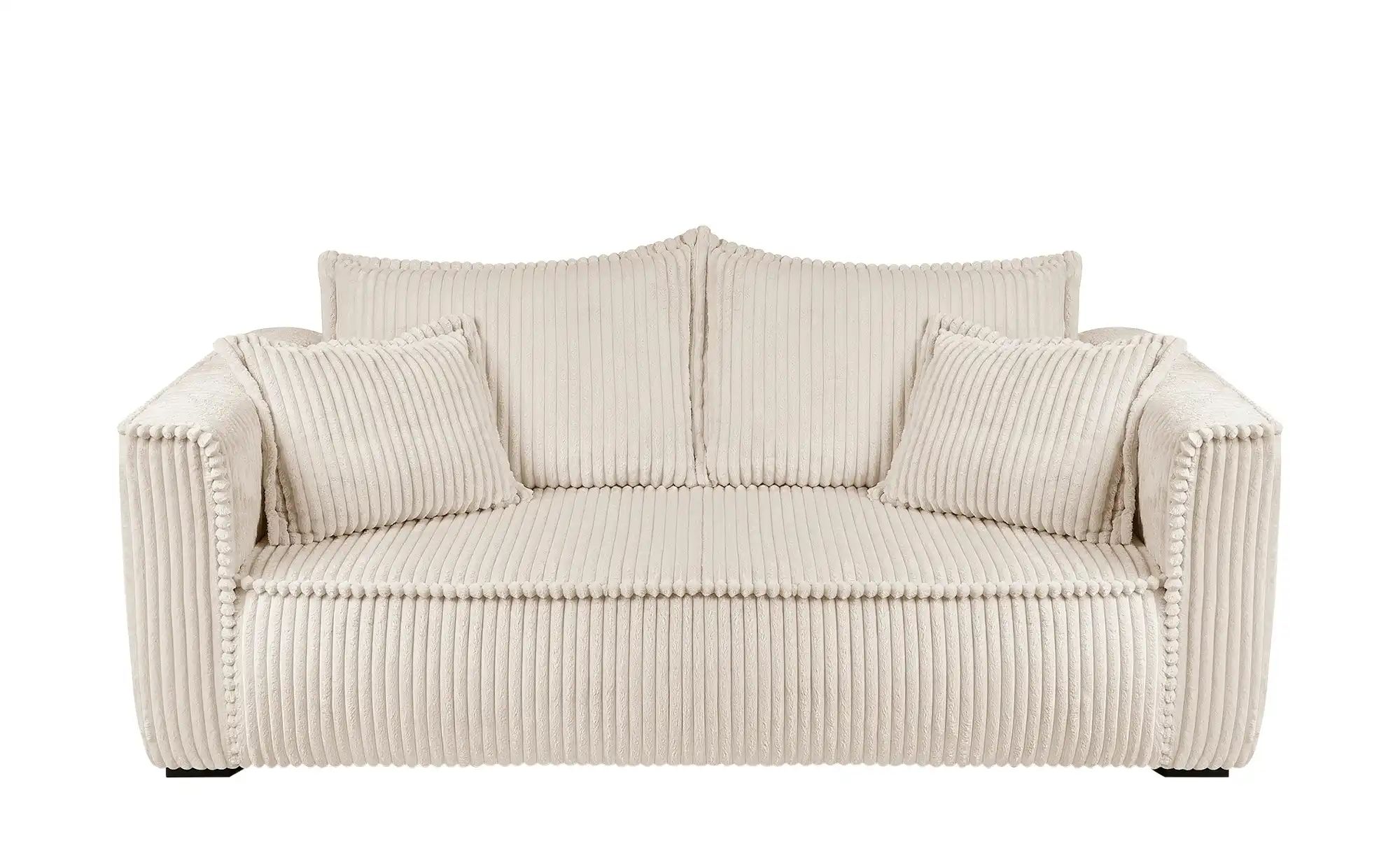 Einzelsofa  Modena ¦ beige ¦ Maße (cm): B: 222 H: 100 T: 120 Polstermöbel > günstig online kaufen