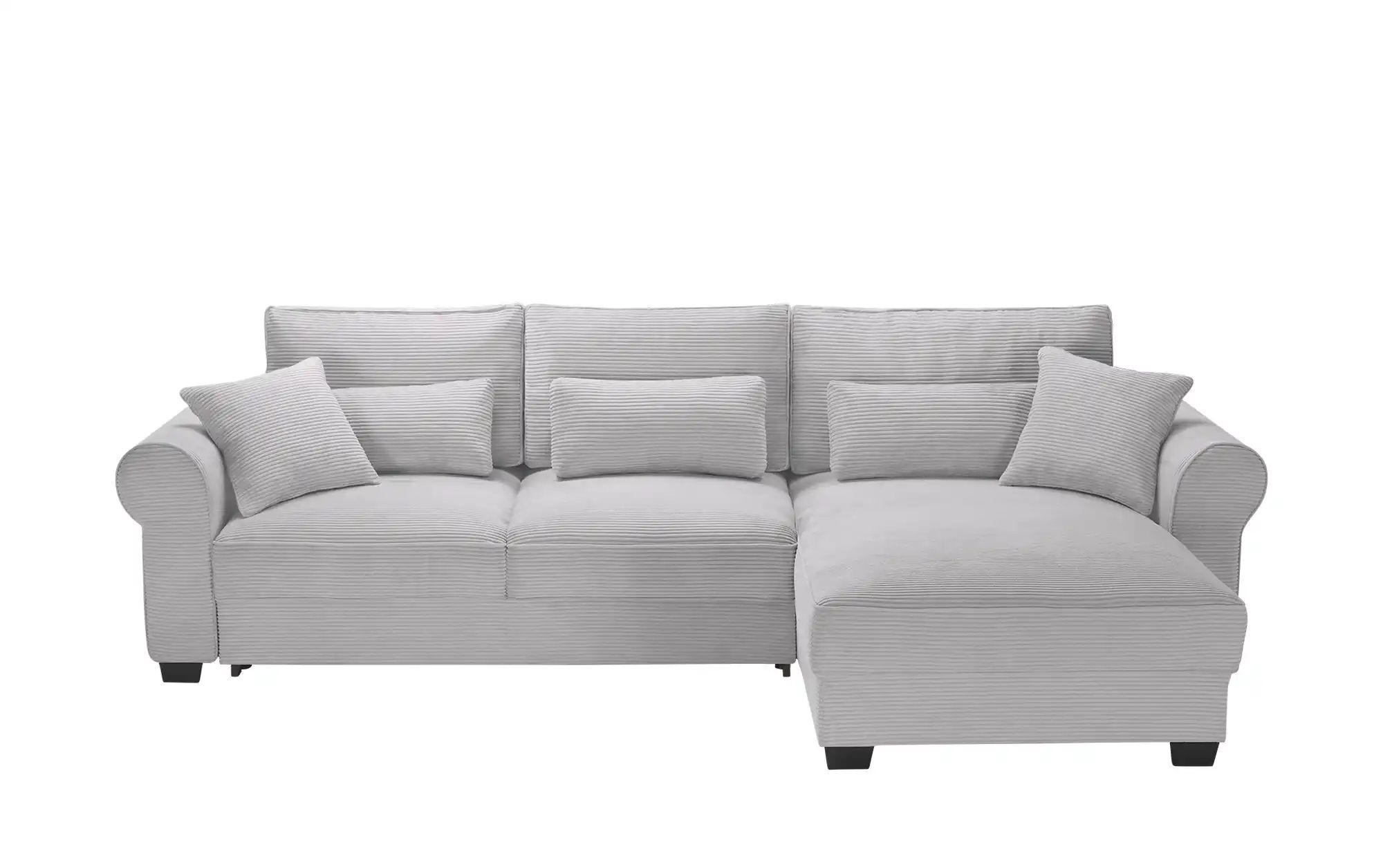 ED EXCITING DESIGN Ecksofa "Angelina L-Form", frei im Raum stellbar, mit Be günstig online kaufen