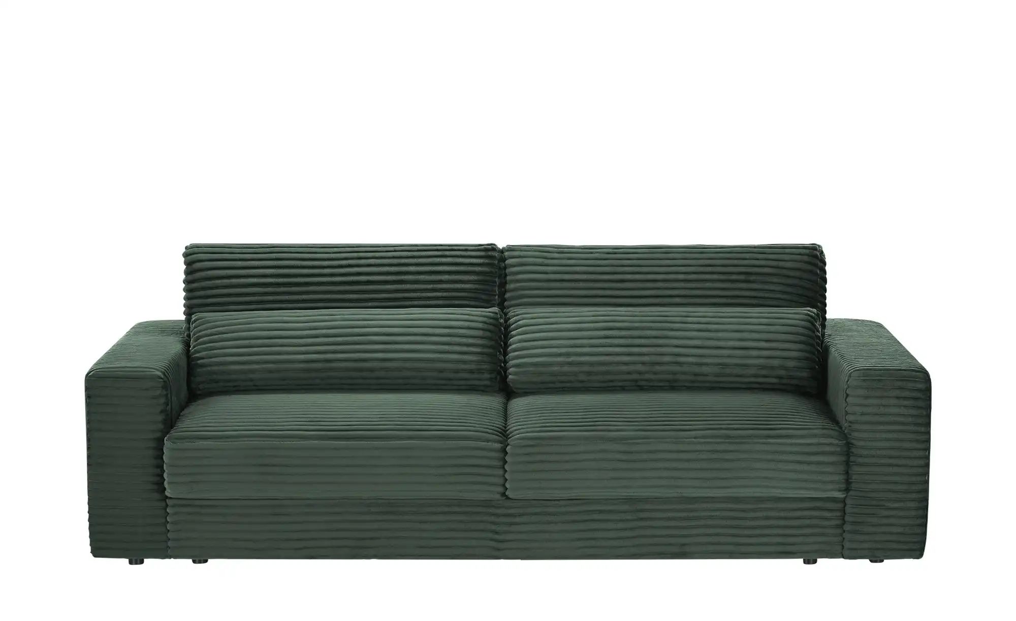 Big Sofa  Branna ¦ grün ¦ Maße (cm): B: 250 H: 101 T: 105 Polstermöbel > So günstig online kaufen