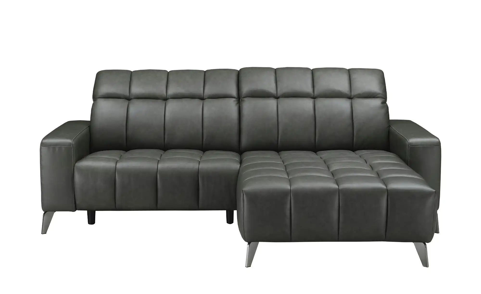 uno Ecksofa mit Relaxfunktion Luzern ¦ grau ¦ Maße (cm): B: 256 H: 83 T: 17 günstig online kaufen