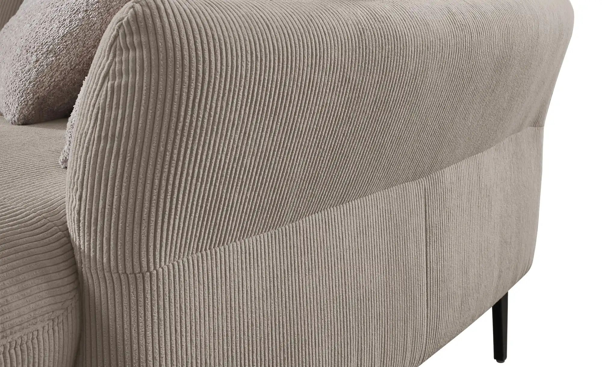 Thumbnail - meinSofa Ecksofa Cord DANTE ¦ grau Polstermöbel > Sofas > Ecksofas - Höffner