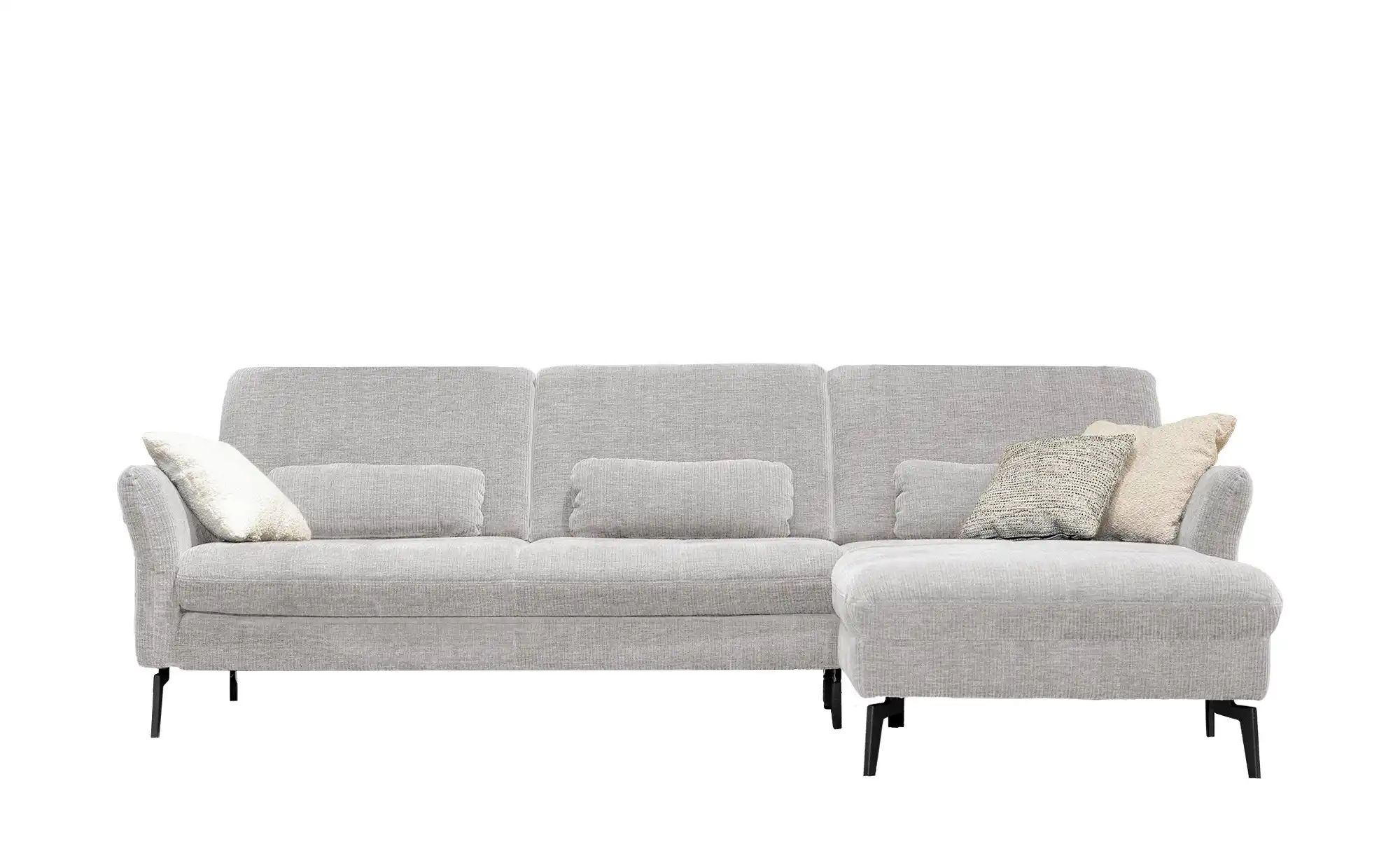 meinSofa Ecksofa Cord DANTE ¦ silber ¦ Maße (cm): B: 280 H: 91 T: 179 Polst günstig online kaufen